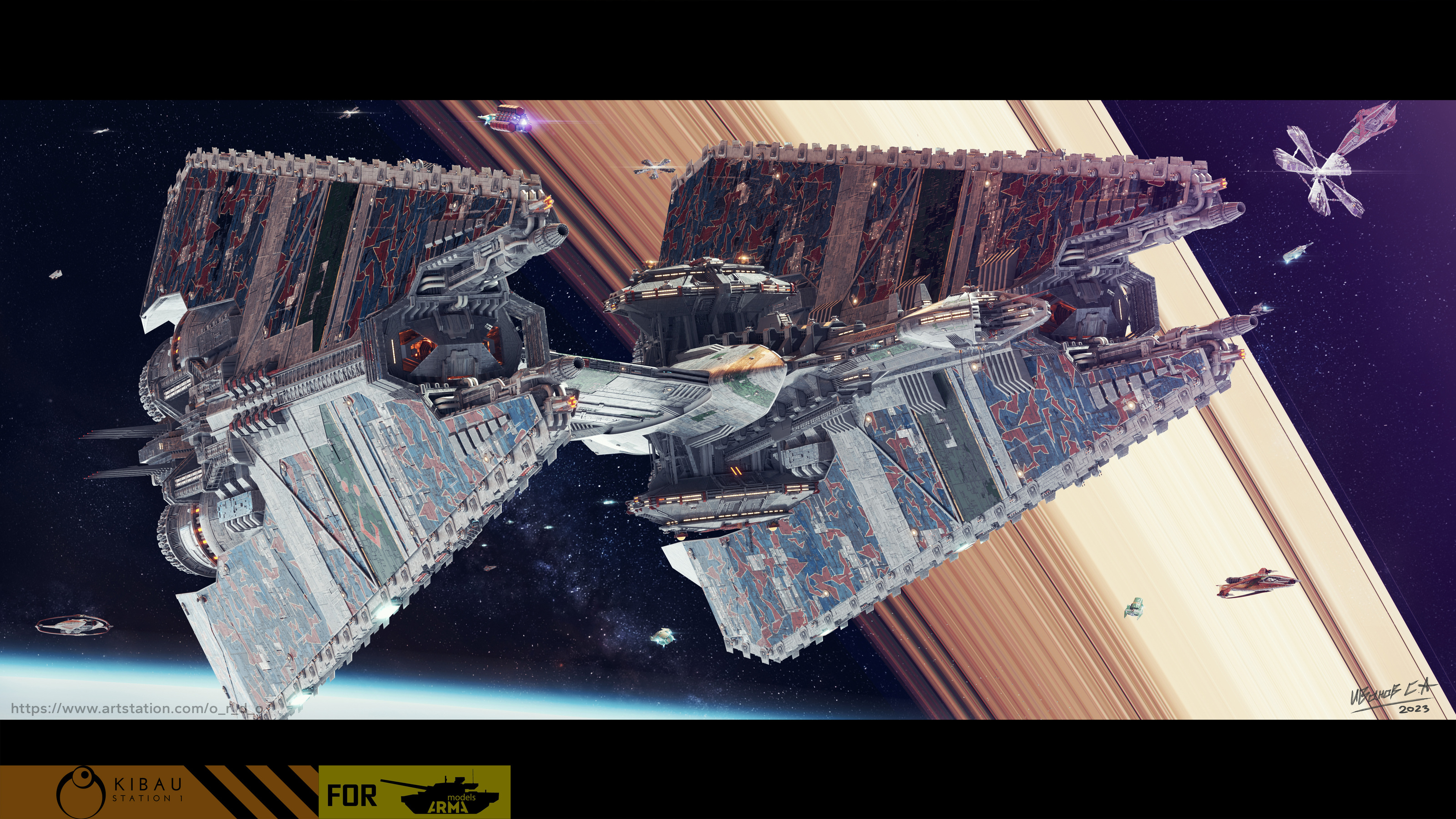Narn`s T'Loth heavy cruiser (1\4000 3d printable scale model — Изображение №1 — Иллюстрация, 3D на Dprofile