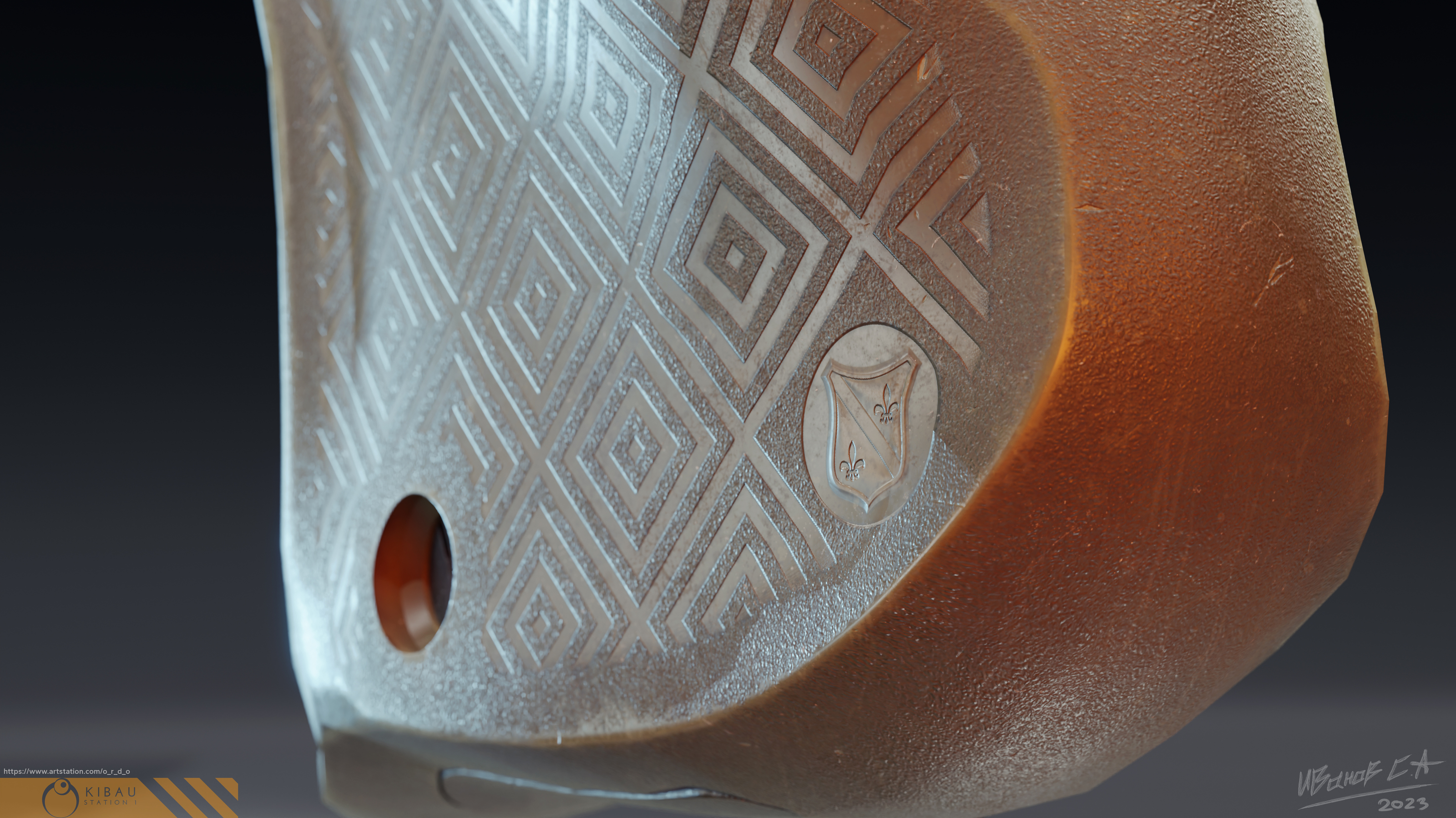 French Pistol MLE 1935S — Изображение №22 — Иллюстрация, 3D на Dprofile