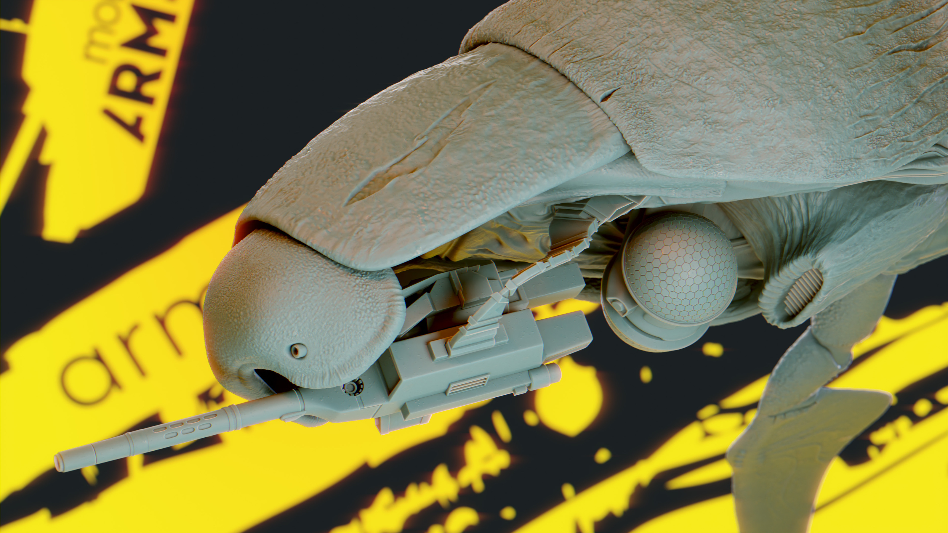HλLF-LIFE2 - Combine`s gunship (1\35 3d printable scale mod… — Изображение №14 — Иллюстрация, 3D на Dprofile