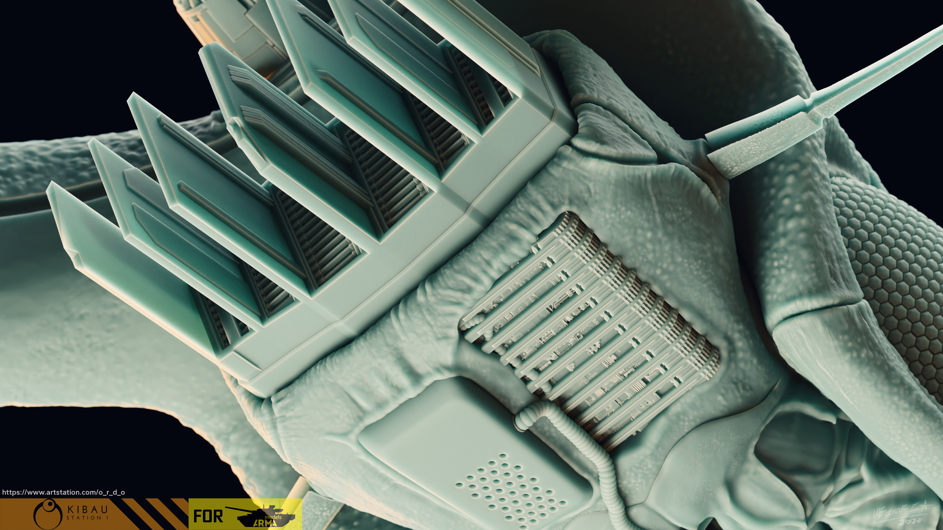 HλLF-LIFE2 - Combine`s gunship (1\35 3d printable scale mod… — Изображение №24 — Иллюстрация, 3D на Dprofile