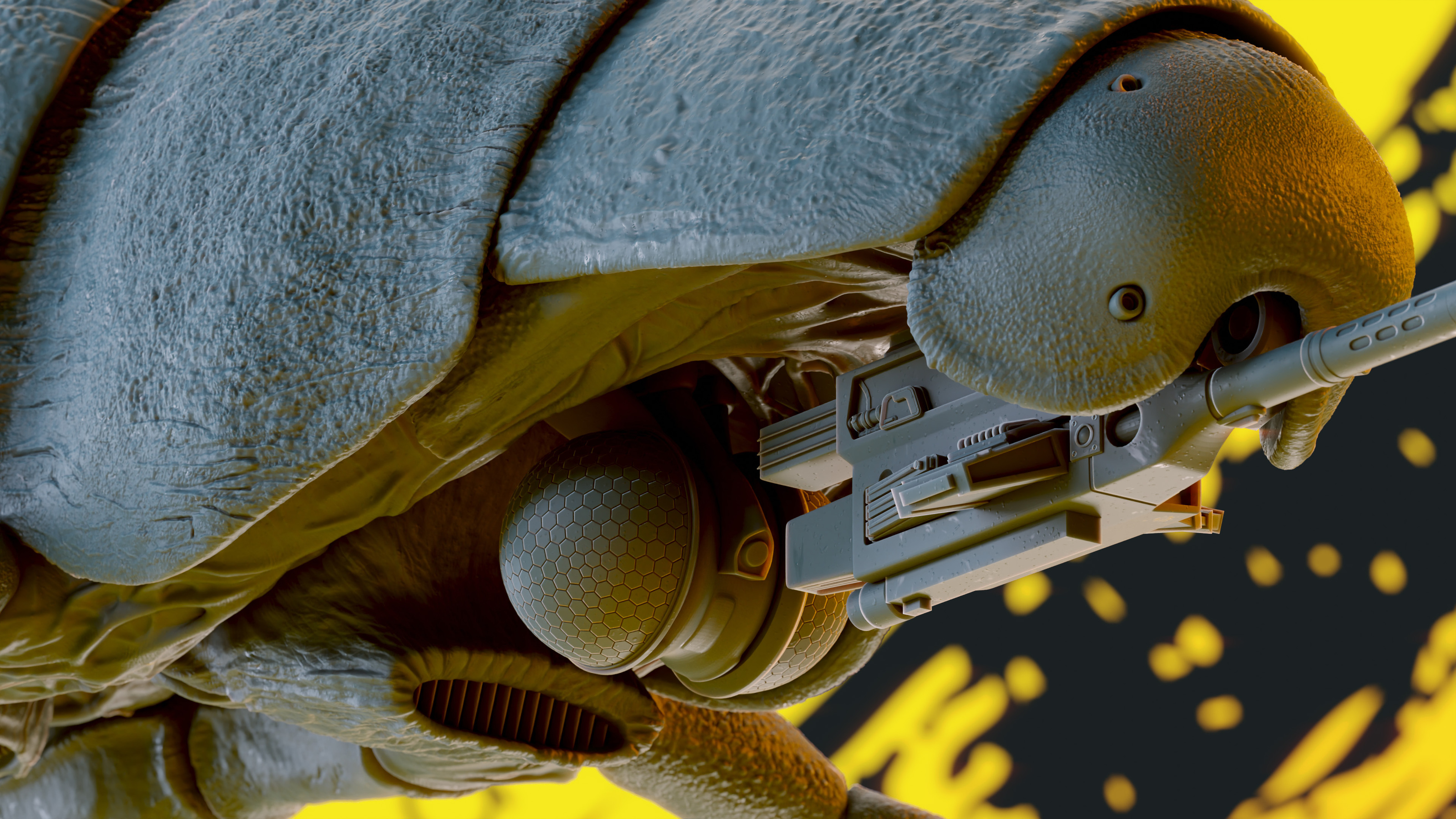 HλLF-LIFE2 - Combine`s gunship (1\35 3d printable scale mod… — Изображение №11 — Иллюстрация, 3D на Dprofile