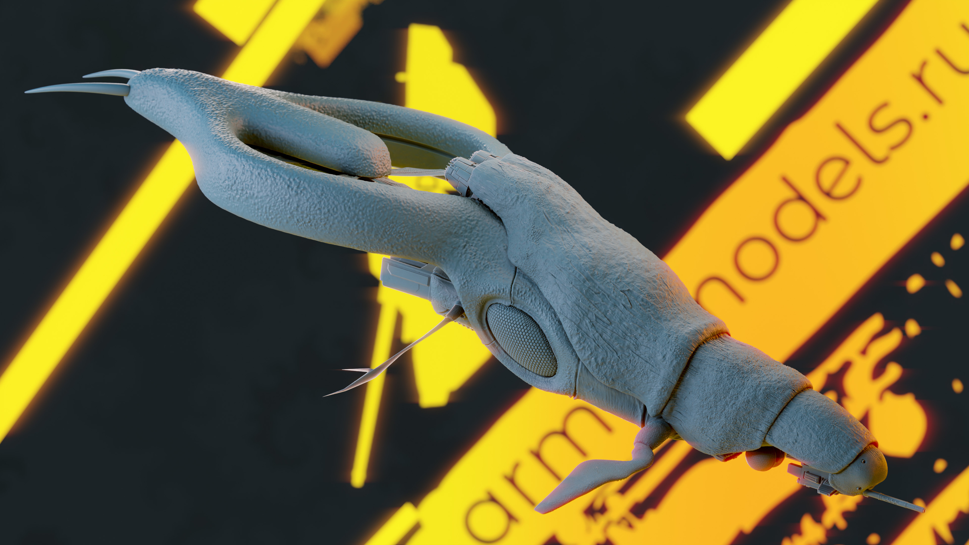 HλLF-LIFE2 - Combine`s gunship (1\35 3d printable scale mod… — Изображение №10 — Иллюстрация, 3D на Dprofile