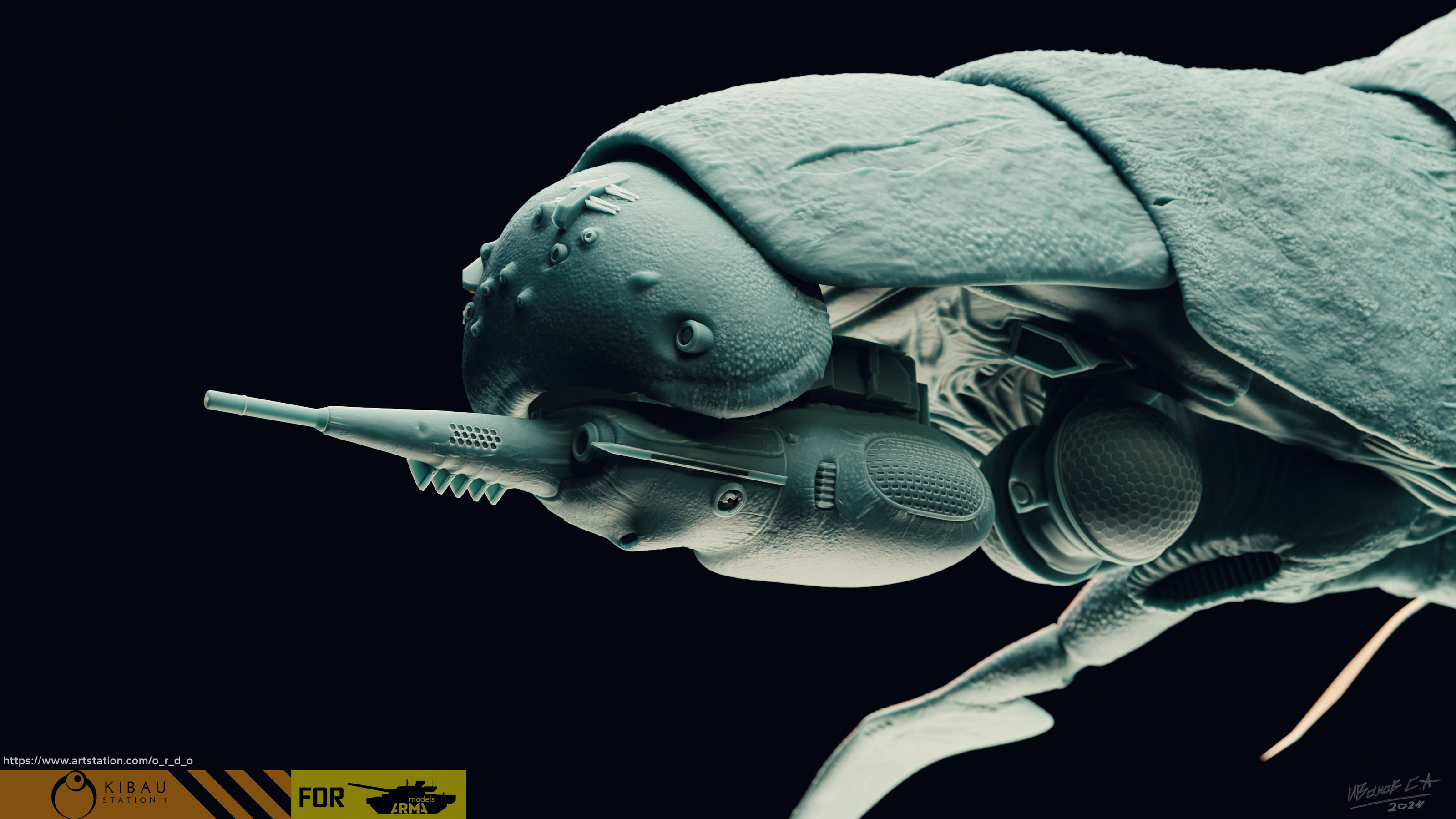 HλLF-LIFE2 - Combine`s gunship (1\35 3d printable scale mod… — Изображение №28 — Иллюстрация, 3D на Dprofile