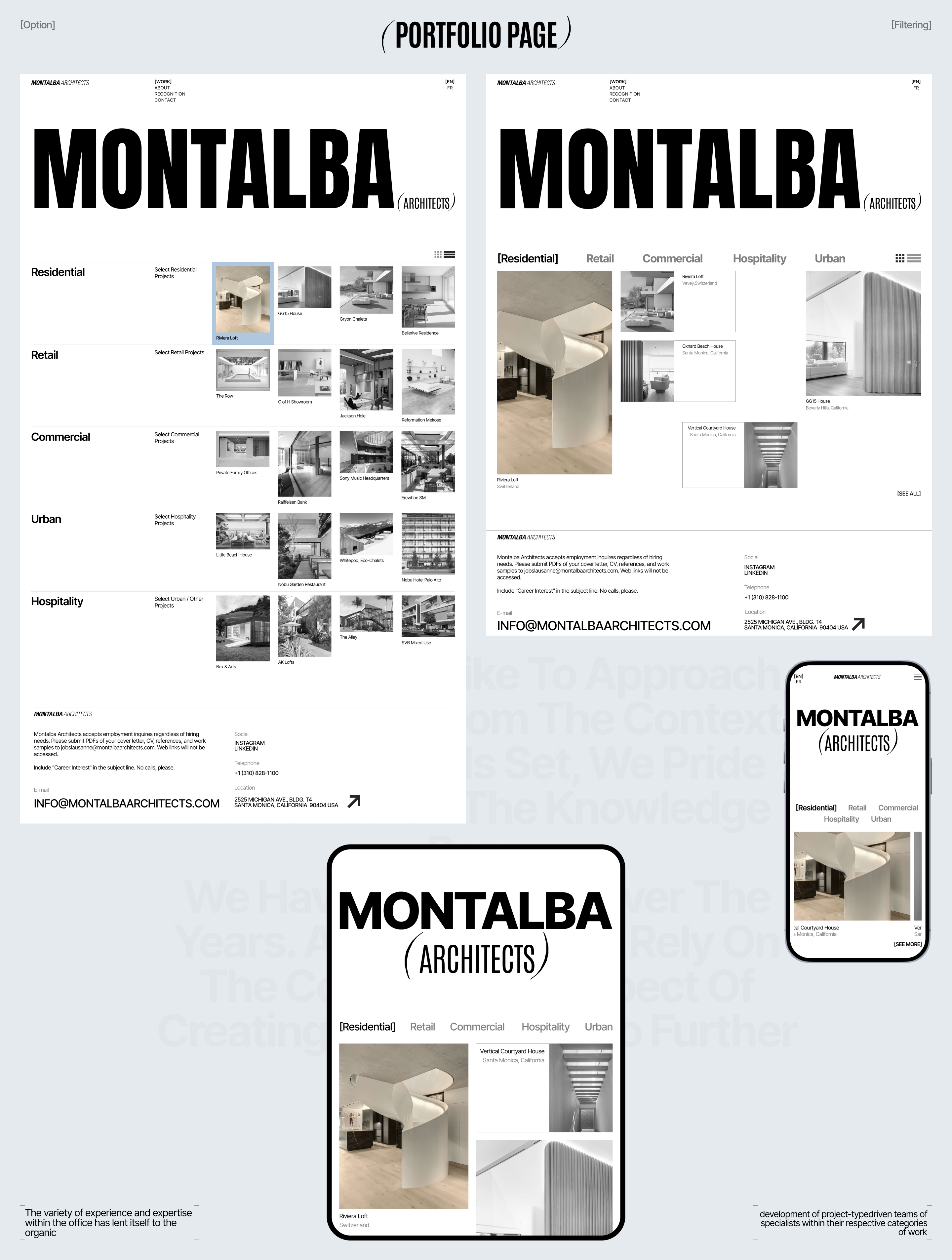Montalba Architects_redesign of the corporate website — Изображение №12 — Интерфейсы, Анимация на Dprofile