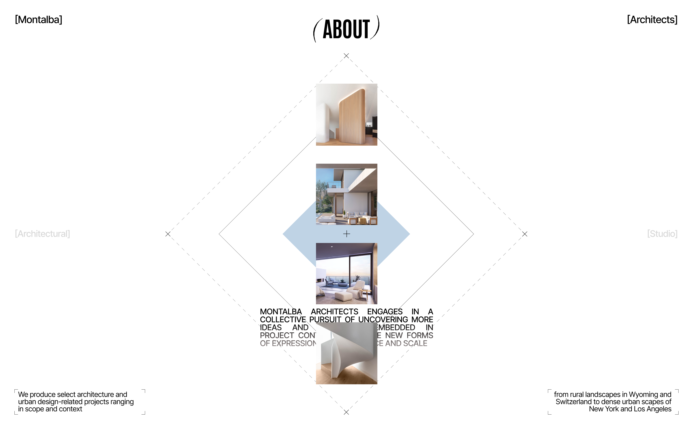 Montalba Architects_redesign of the corporate website — Изображение №2 — Интерфейсы, Анимация на Dprofile