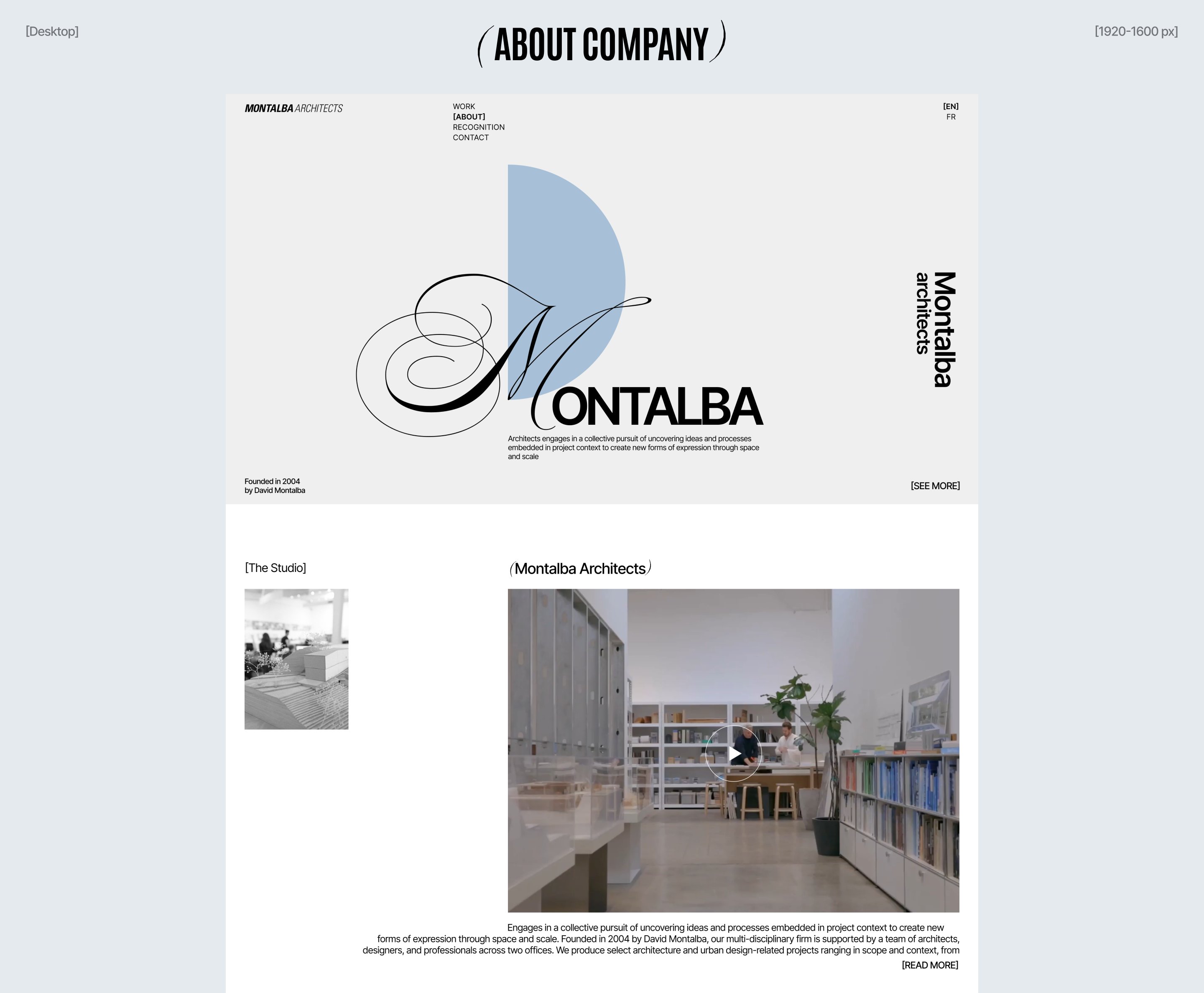 Montalba Architects_redesign of the corporate website — Изображение №15 — Интерфейсы, Анимация на Dprofile