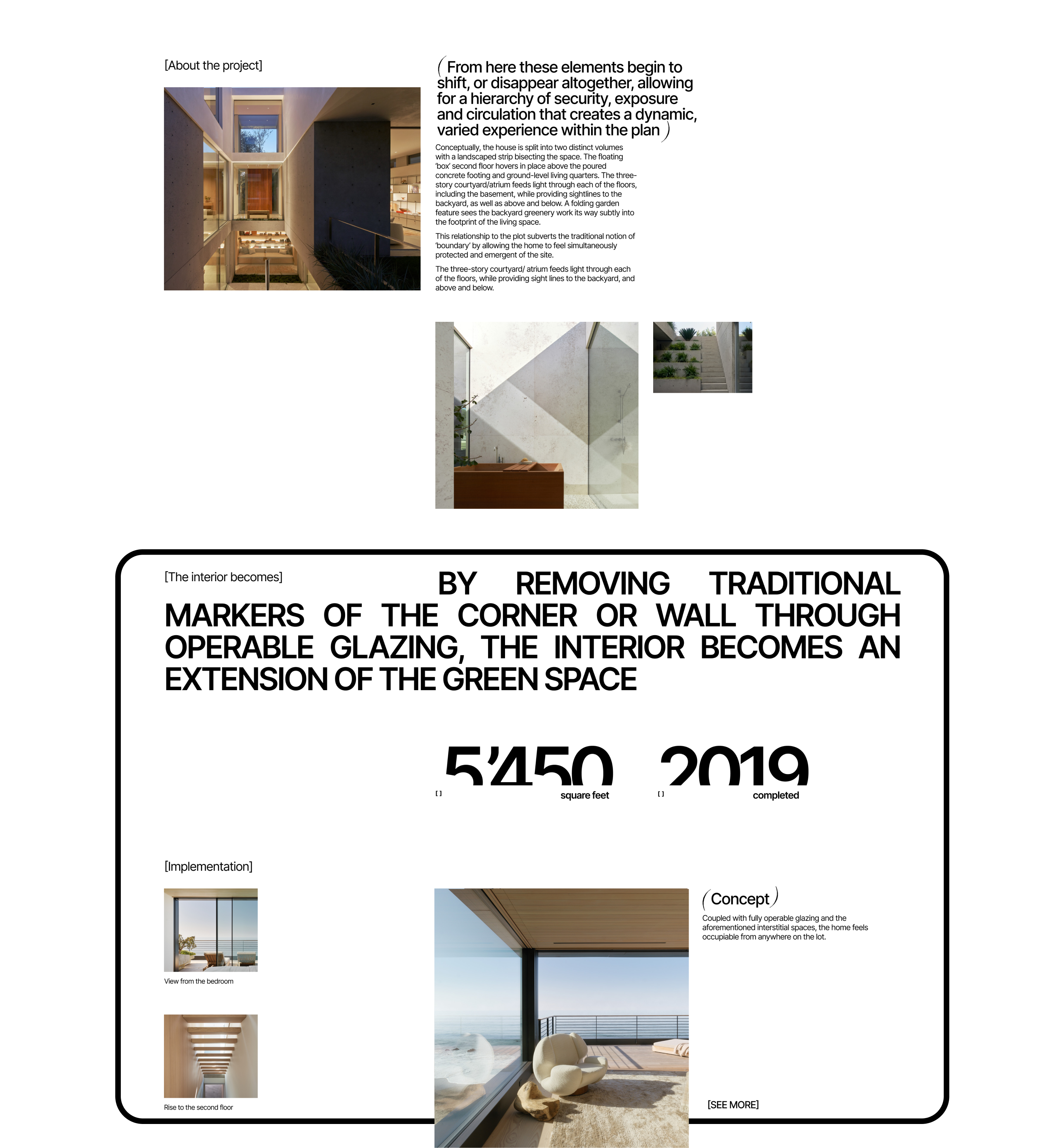 Montalba Architects_redesign of the corporate website — Изображение №9 — Интерфейсы, Анимация на Dprofile