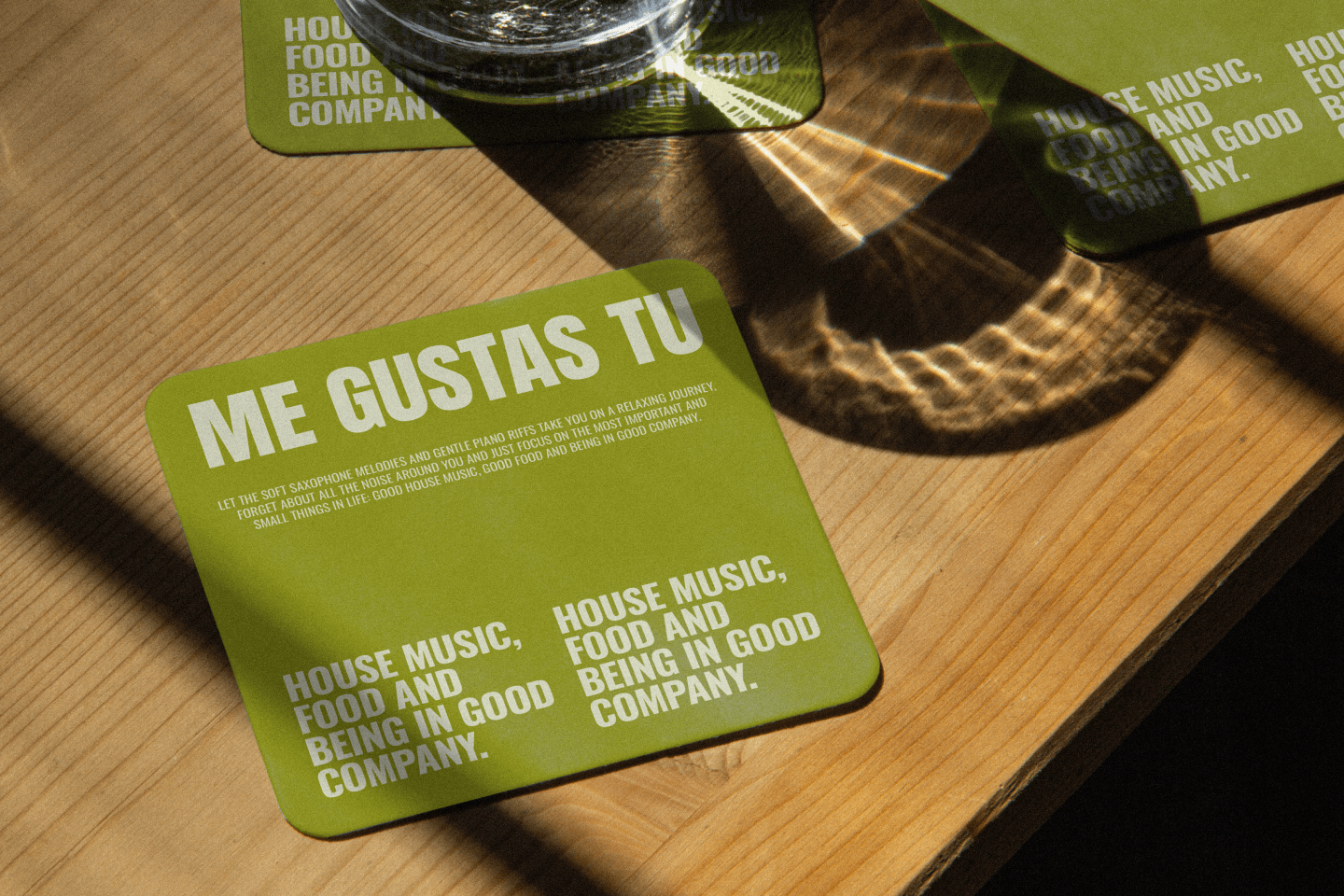 ME GUSTAS TU / COCKTAIL BAR — Изображение №13 — Брендинг, Графика на Dprofile