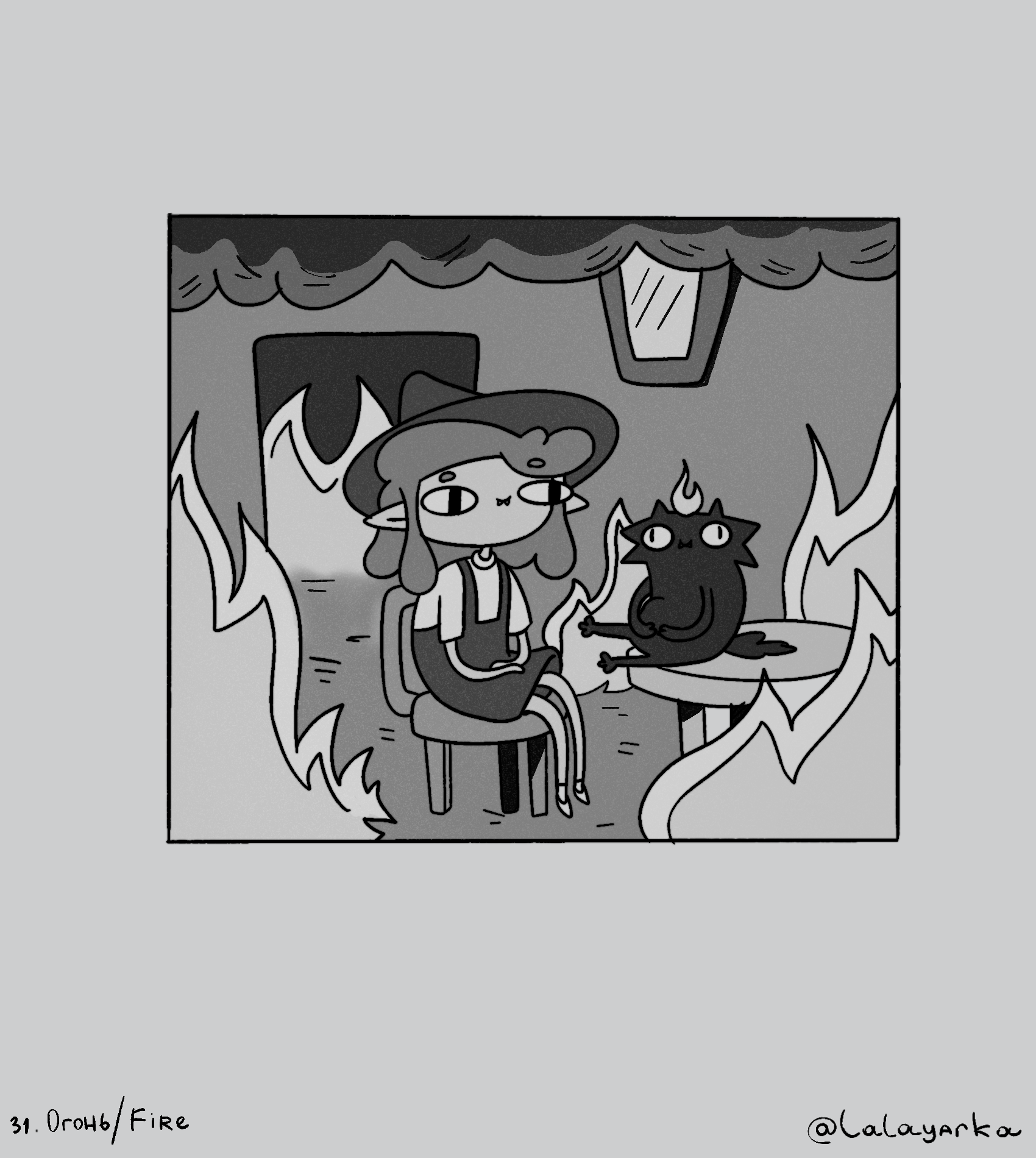 Inktober 2023 — Изображение №30 — Иллюстрация на Dprofile