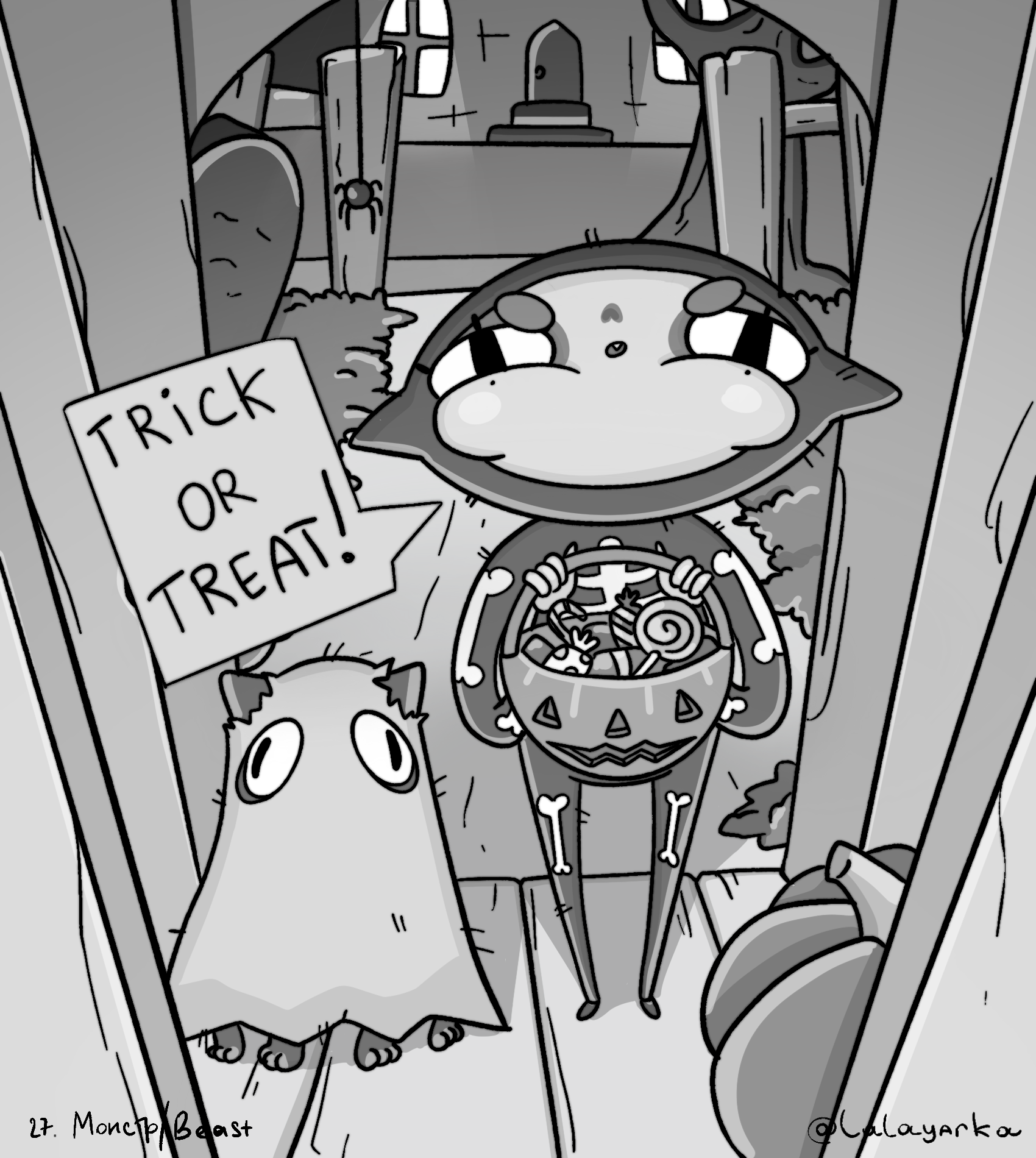 Inktober 2023 — Изображение №26 — Иллюстрация на Dprofile