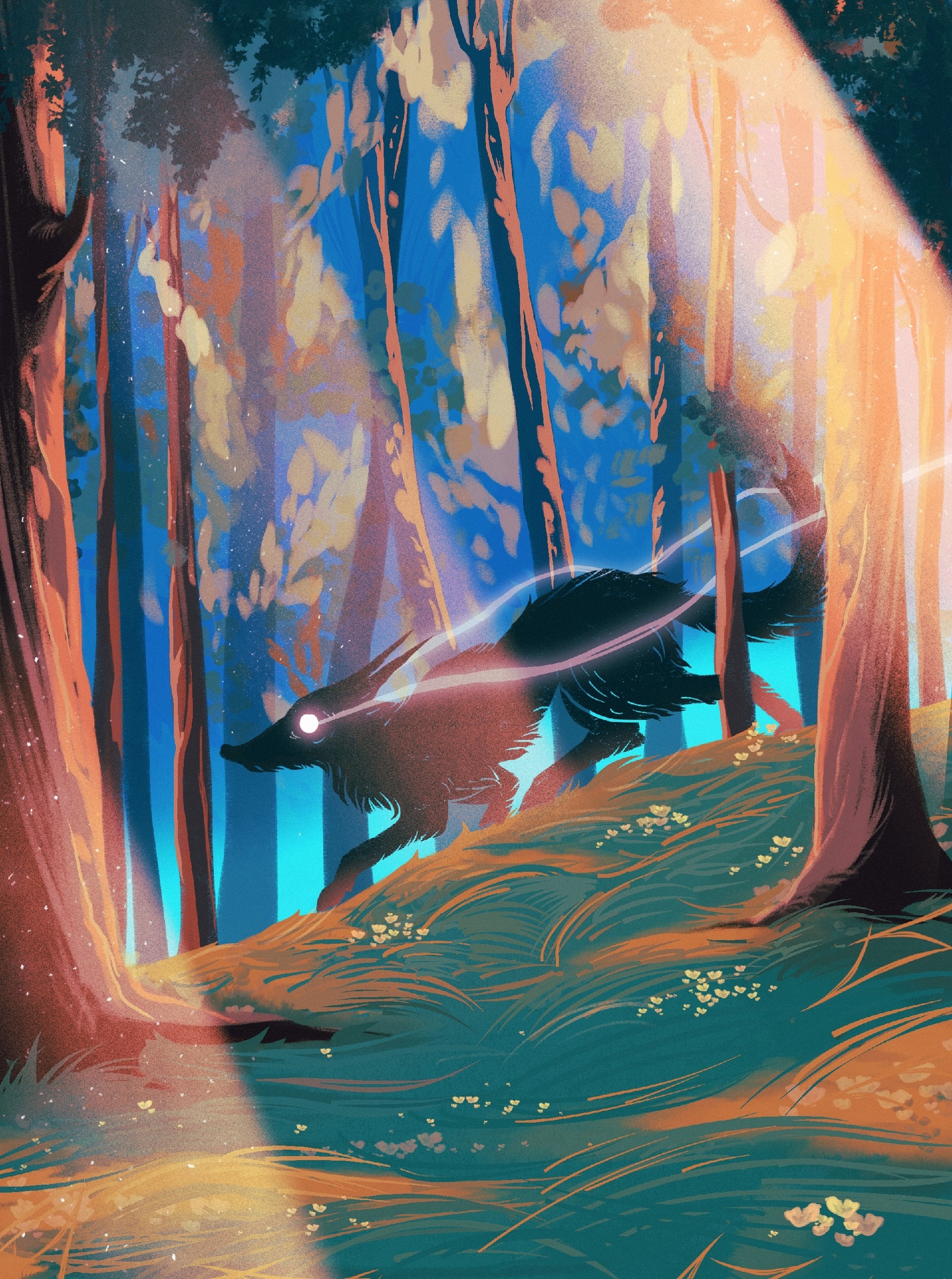 Cказочный кусь за бочок — Изображение №1 — Иллюстрация на Dprofile