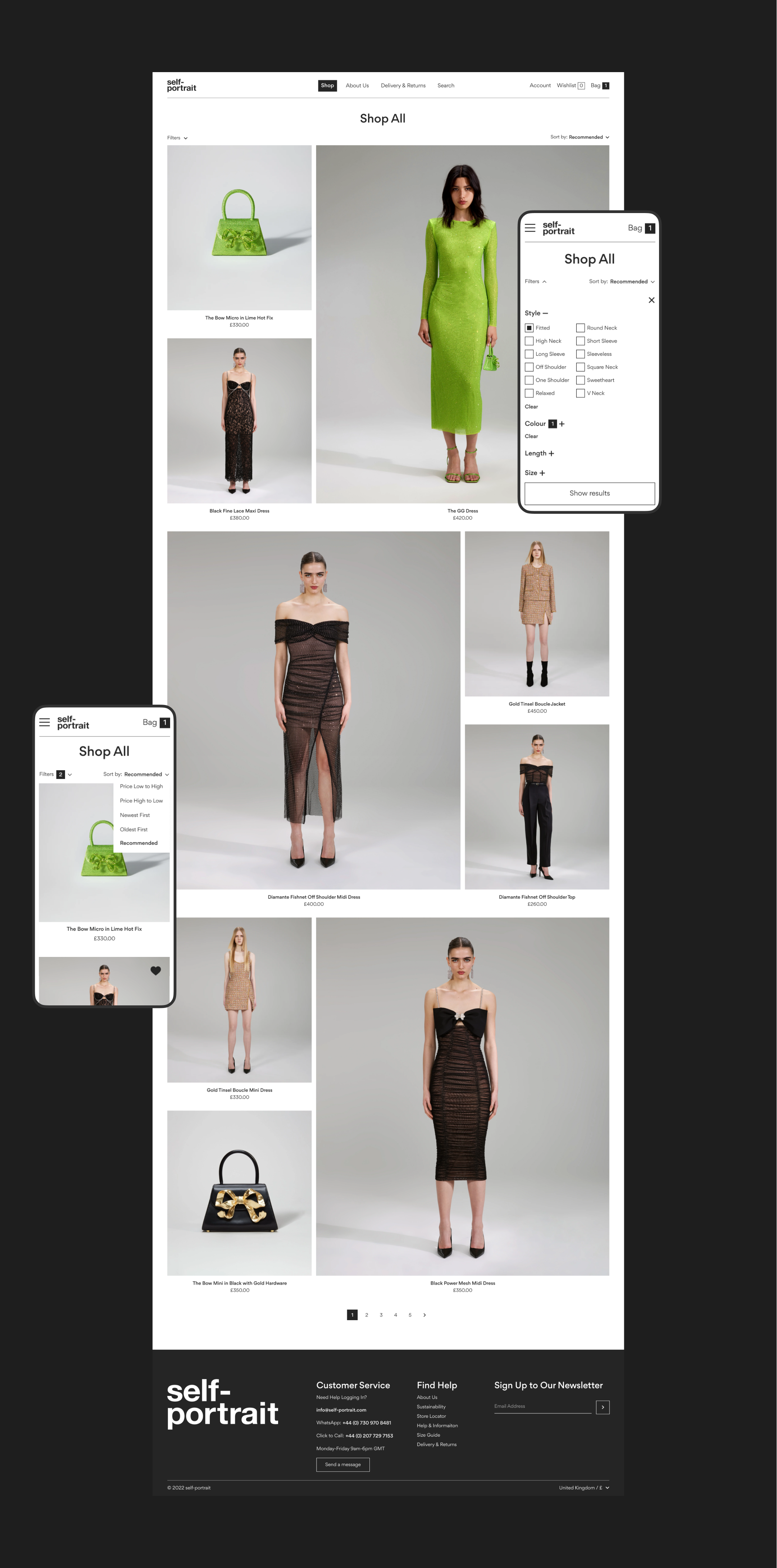 Self-portrait Website Redesign — Изображение №4 — Интерфейсы на Dprofile