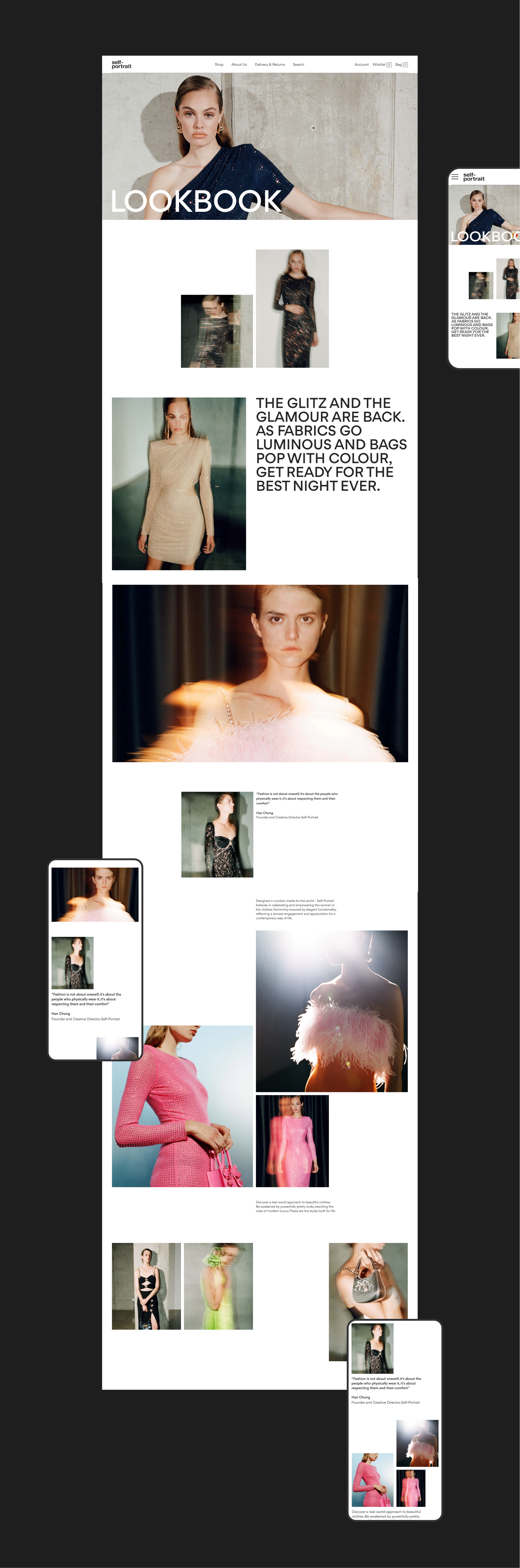 Self-portrait Website Redesign — Изображение №8 — Интерфейсы на Dprofile