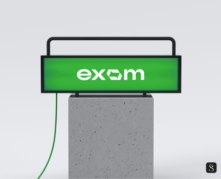 Exom | Венчурная студия | Айдентика | Сайт — Интерфейсы, Брендинг на Dprofile