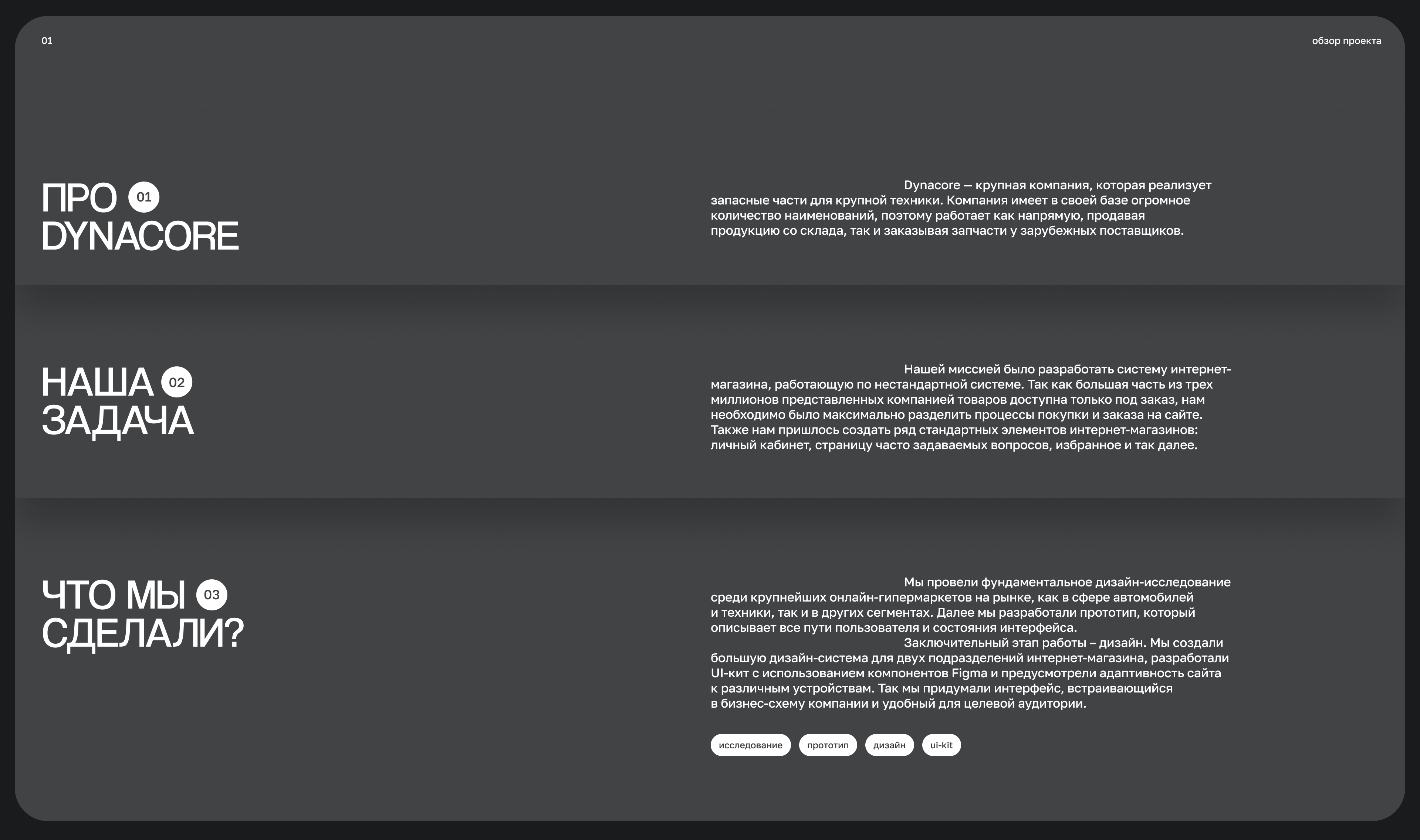 Dyncacore Interface | UI/UX | Маркетплейс запчастей — Изображение №3 — Интерфейсы на Dprofile
