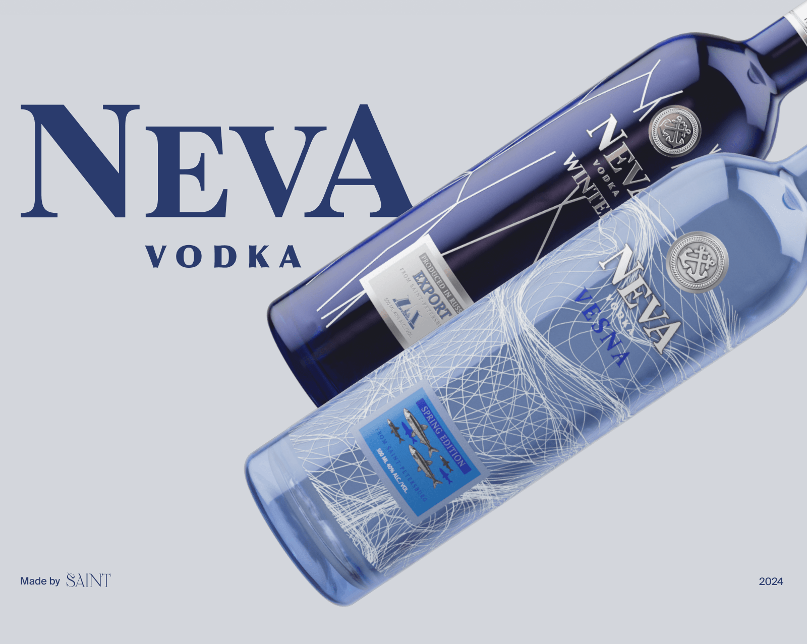 Neva Vodka | Полиграфия | 3D — Изображение №8 — Иллюстрация, Графика на Dprofile