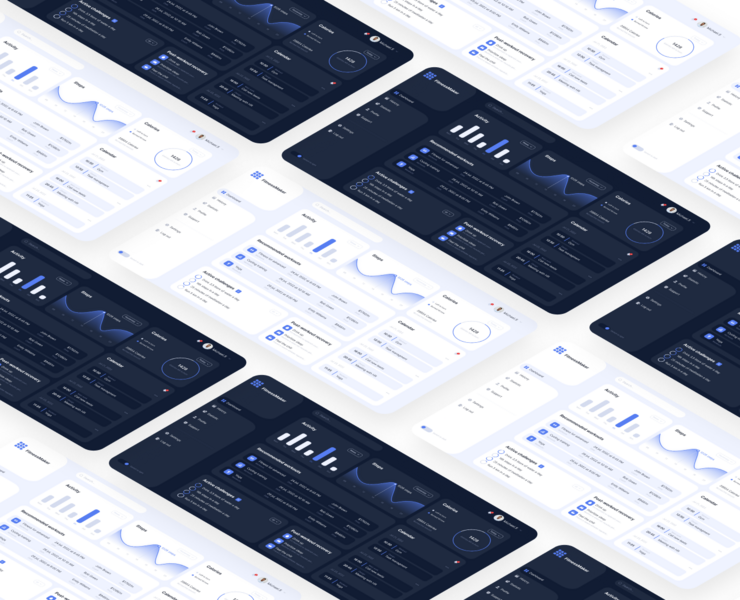 FitnessMaker | UI/UX | Dashboard на Dprofile