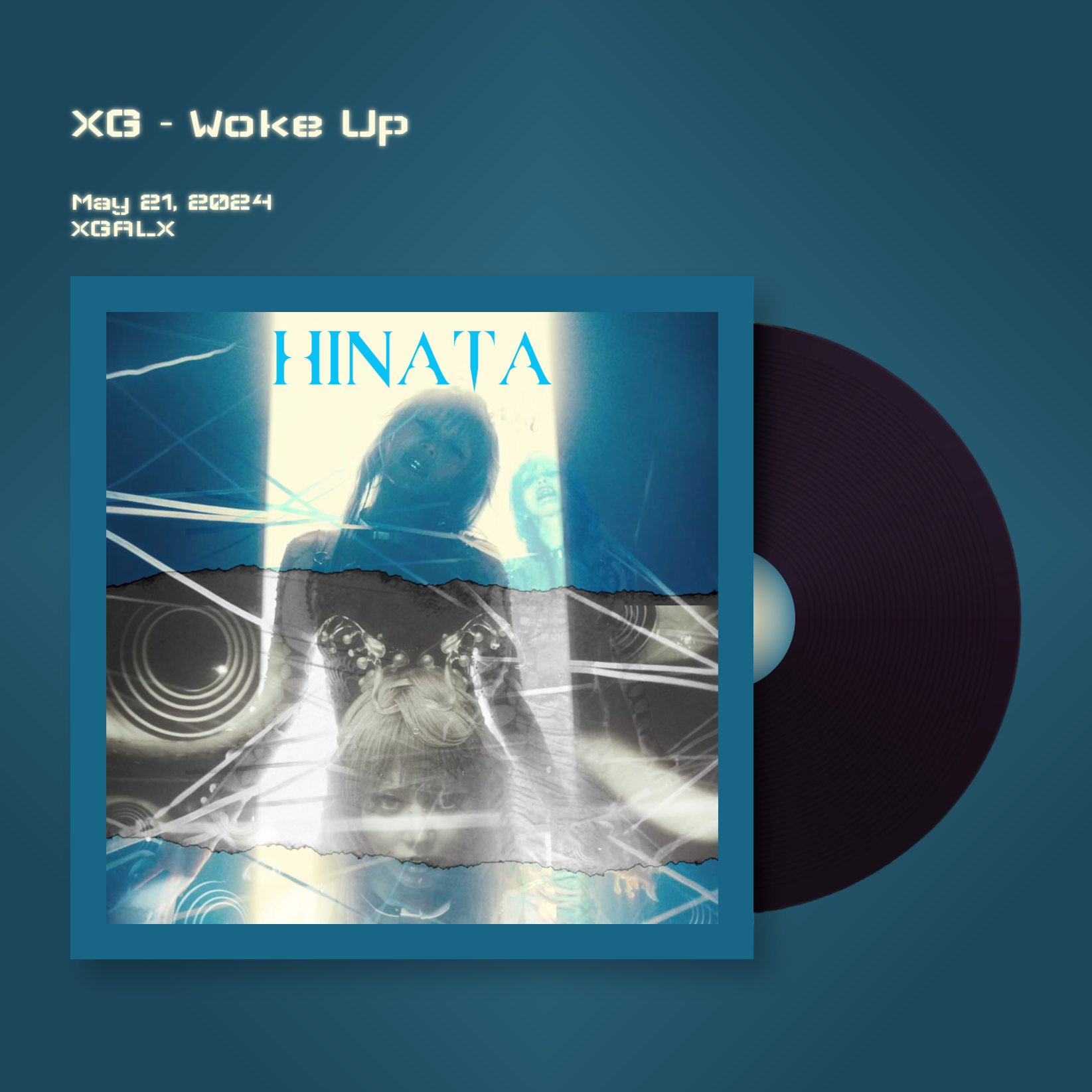 XG Woke Up - Vinyl record cover — Изображение №2 — Графика на Dprofile