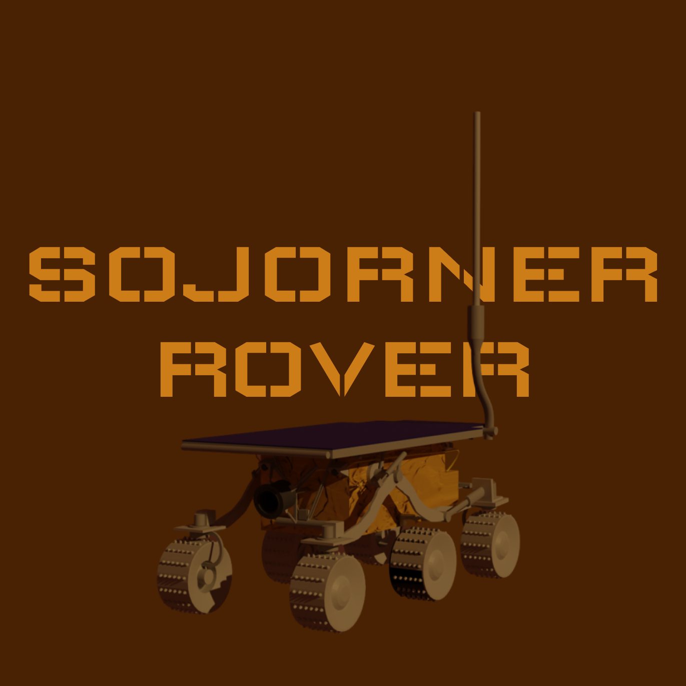 Sojourner Rover - 3d model — Изображение №1 — 3D, Анимация на Dprofile