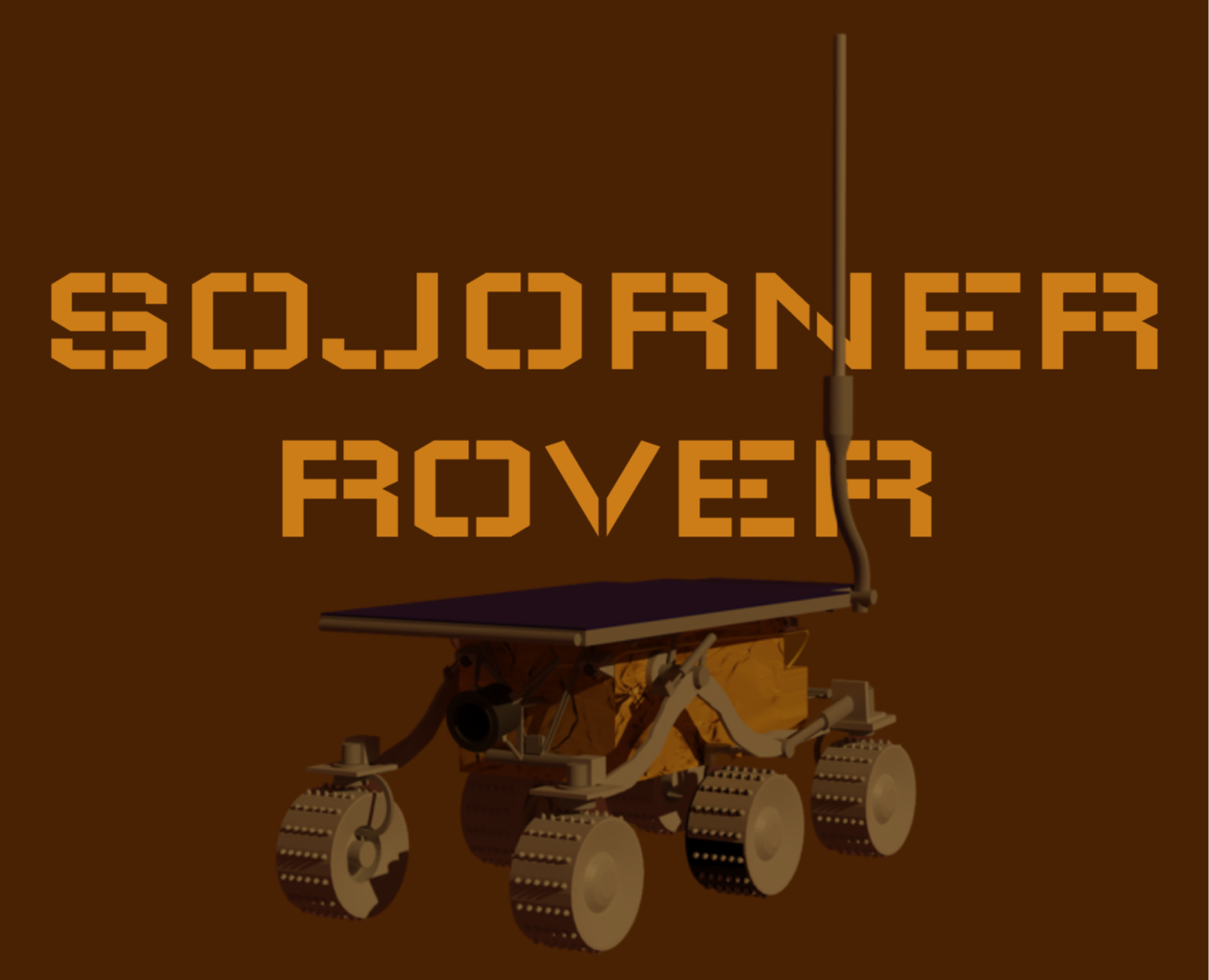 Sojourner Rover - 3d model — 3D, Анимация на Dprofile