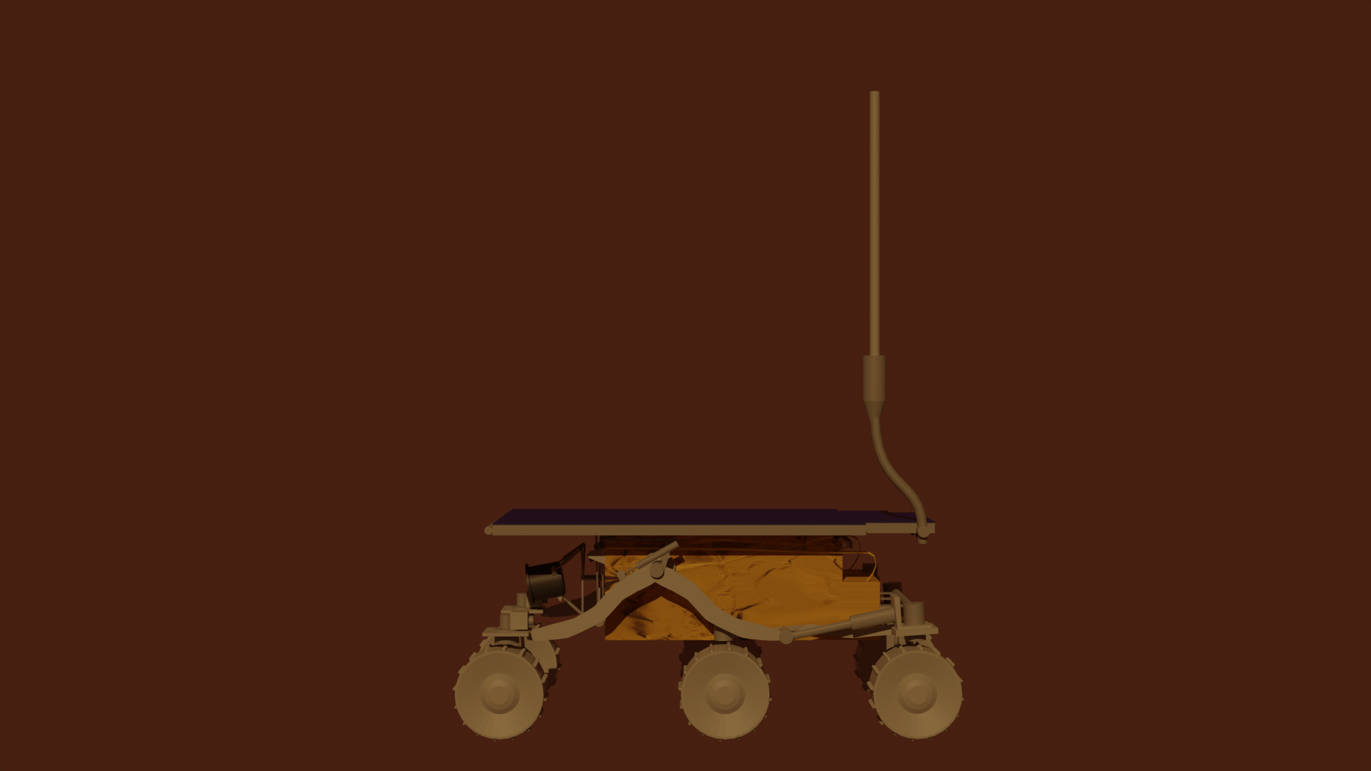 Sojourner Rover - 3d model — Изображение №4 — 3D, Анимация на Dprofile
