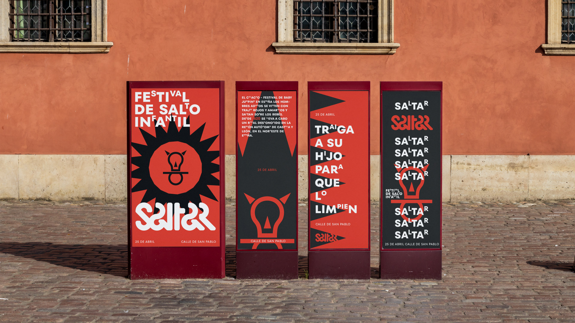 Design concept of the festival Saltar — Изображение №4 — Брендинг, Графика на Dprofile