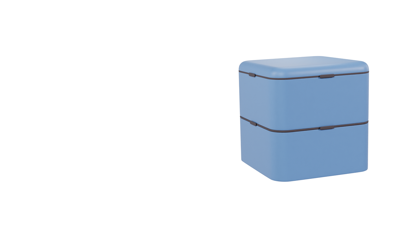 3D Lunch box — Изображение №2 — 3D, Анимация на Dprofile