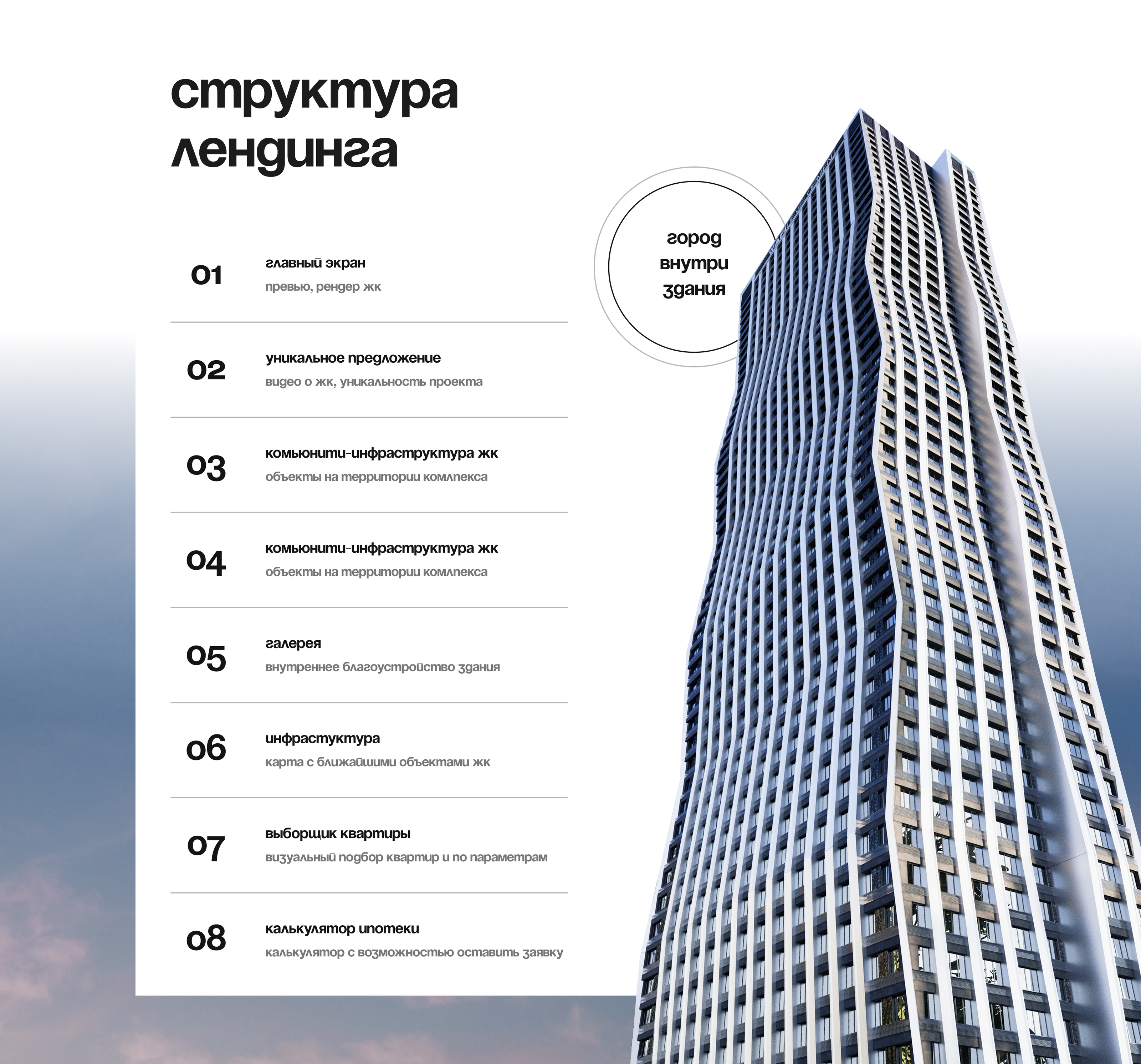 AFI Tower — Изображение №3 — Интерфейсы, Анимация на Dprofile