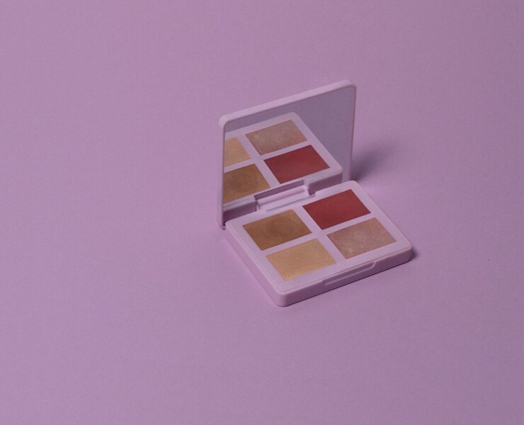 Предметная ретушь палетки теней. на Dprofile