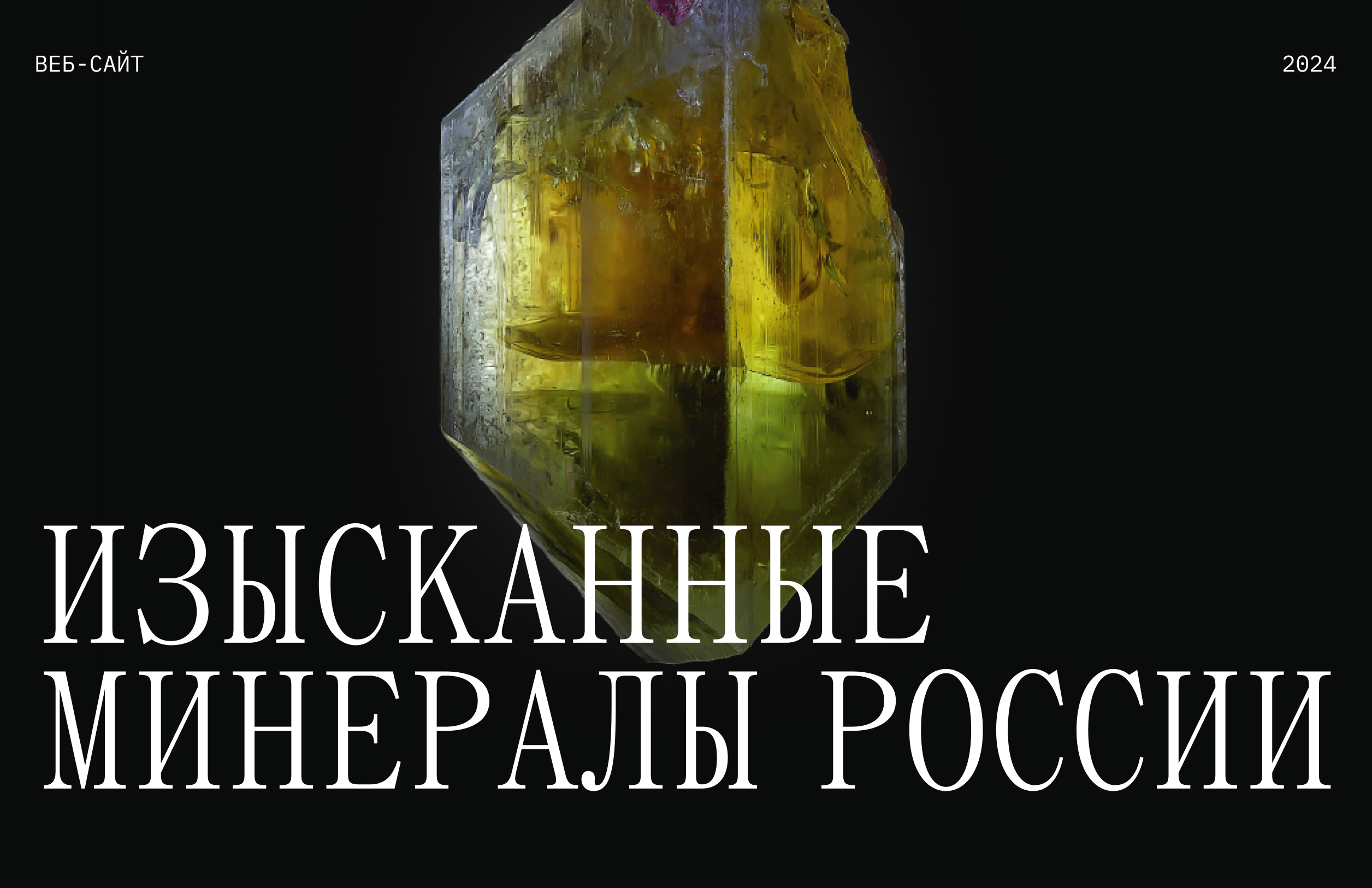 RusMinerals — веб-сайт — Изображение №1 — Интерфейсы на Dprofile