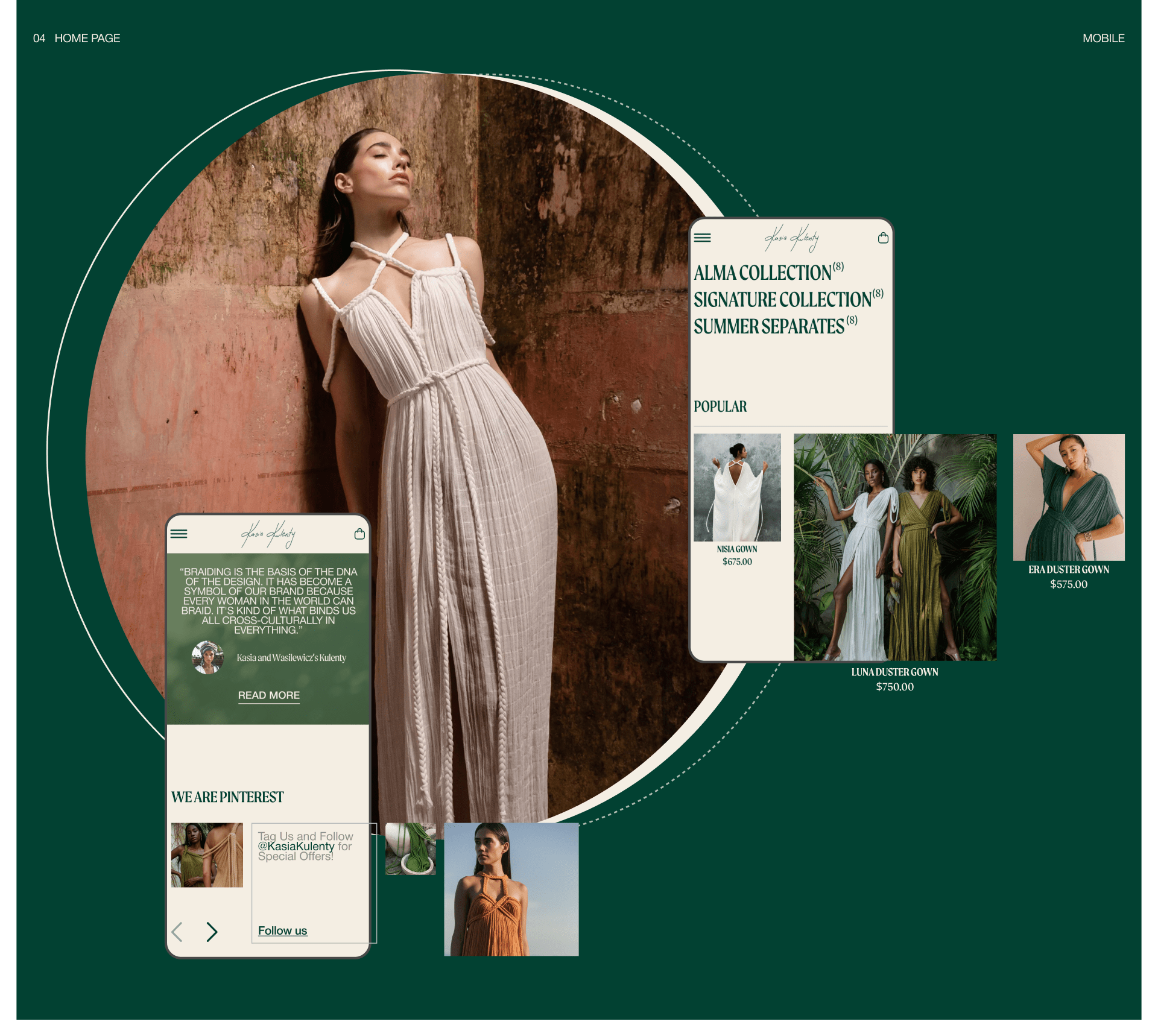 KASIA KULENTY | E-commerce redesign — Изображение №4 — Интерфейсы, Брендинг на Dprofile