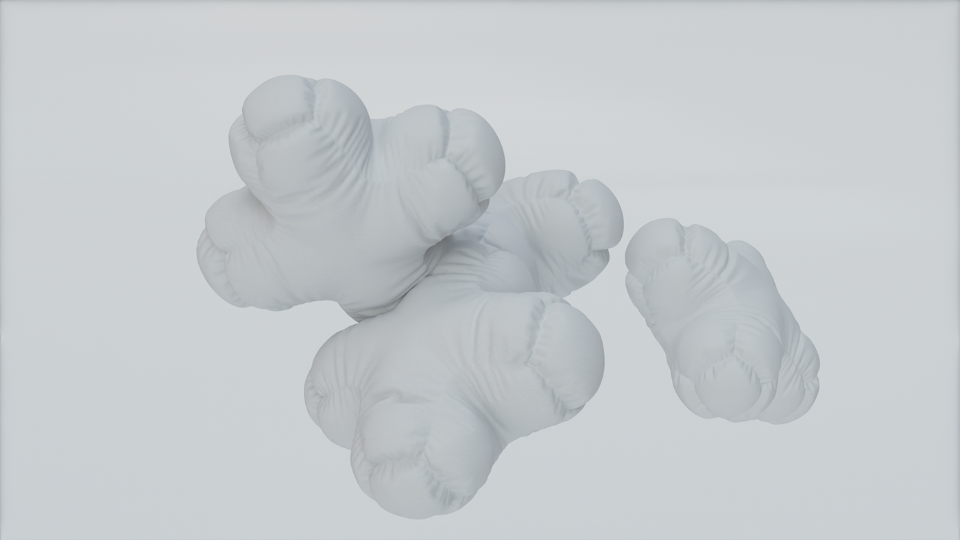 Dynamic Pillow Animation in C4D — Изображение №4 — 3D, Анимация на Dprofile