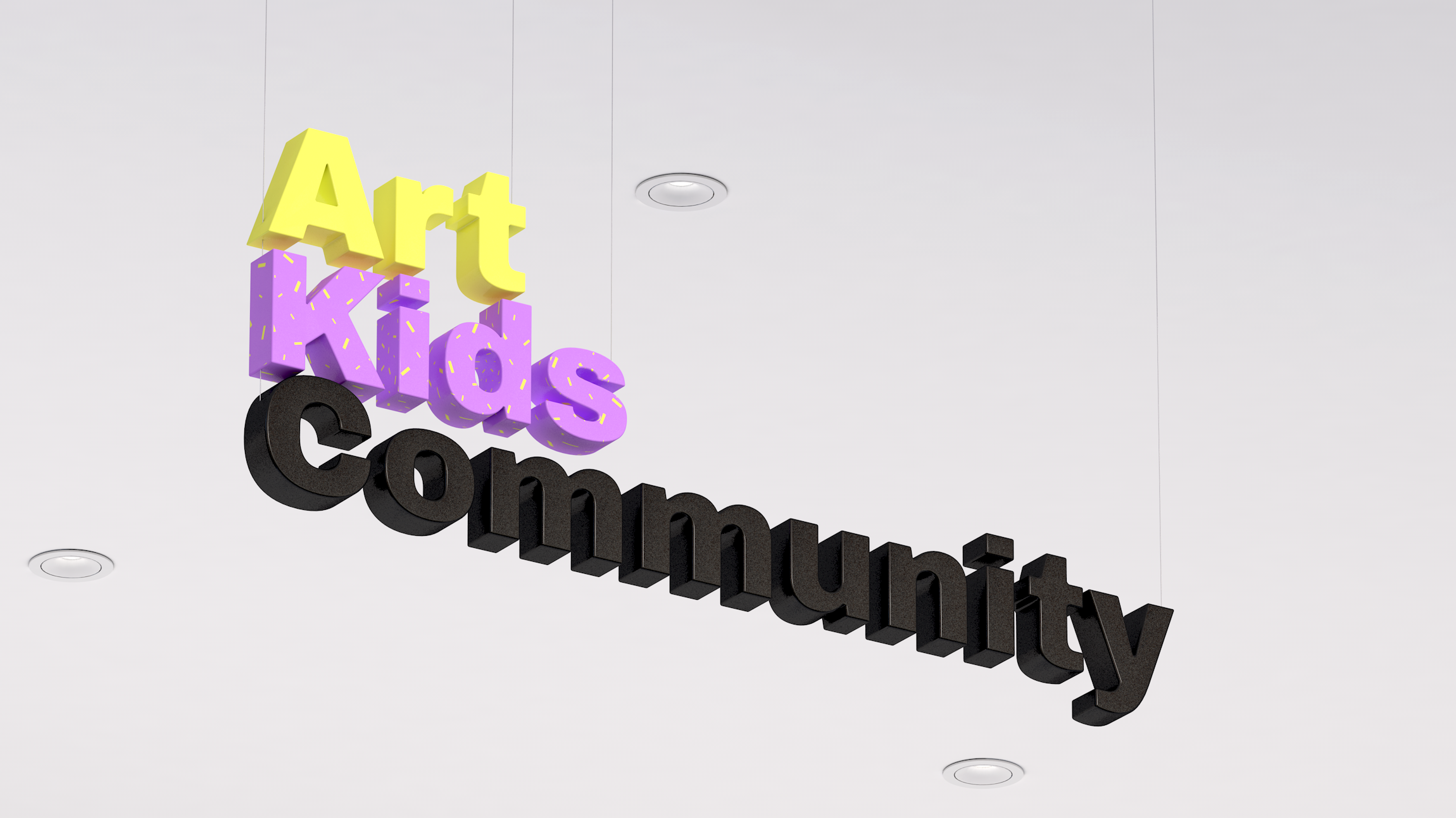 Art Kids Community — Фирменный стиль и дизайн сайт — Изображение №3 — Брендинг, 3D на Dprofile