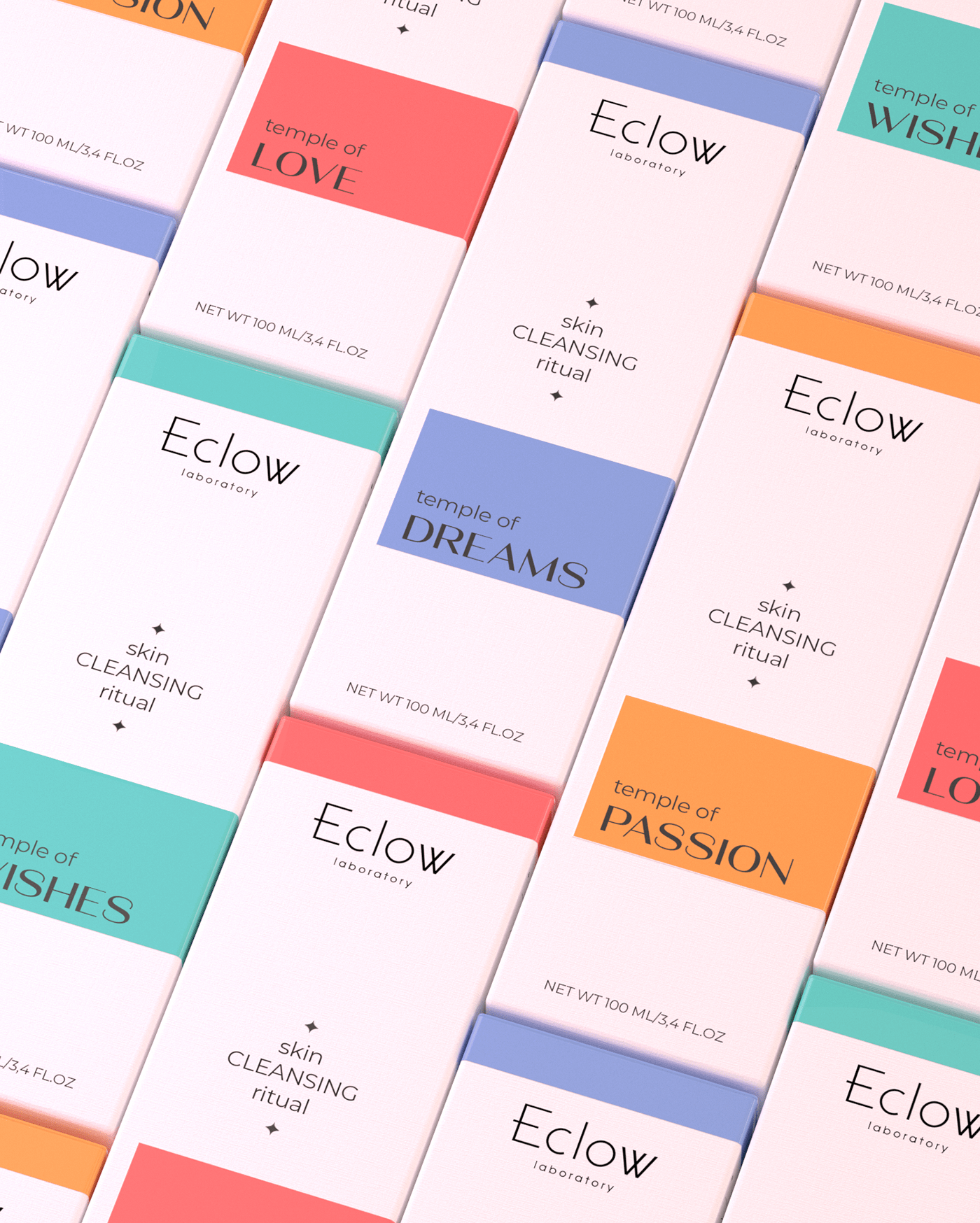 Eclow laboratory. Care cosmetics. Packaging. Packaging — Изображение №12 — Брендинг на Dprofile