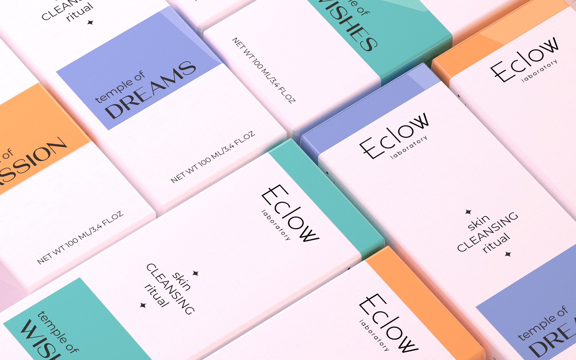 Eclow laboratory. Care cosmetics. Packaging. Packaging — Изображение №16 — Брендинг на Dprofile