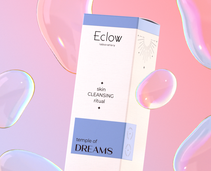 Eclow laboratory. Care cosmetics. Packaging. Packaging — Брендинг на Dprofile