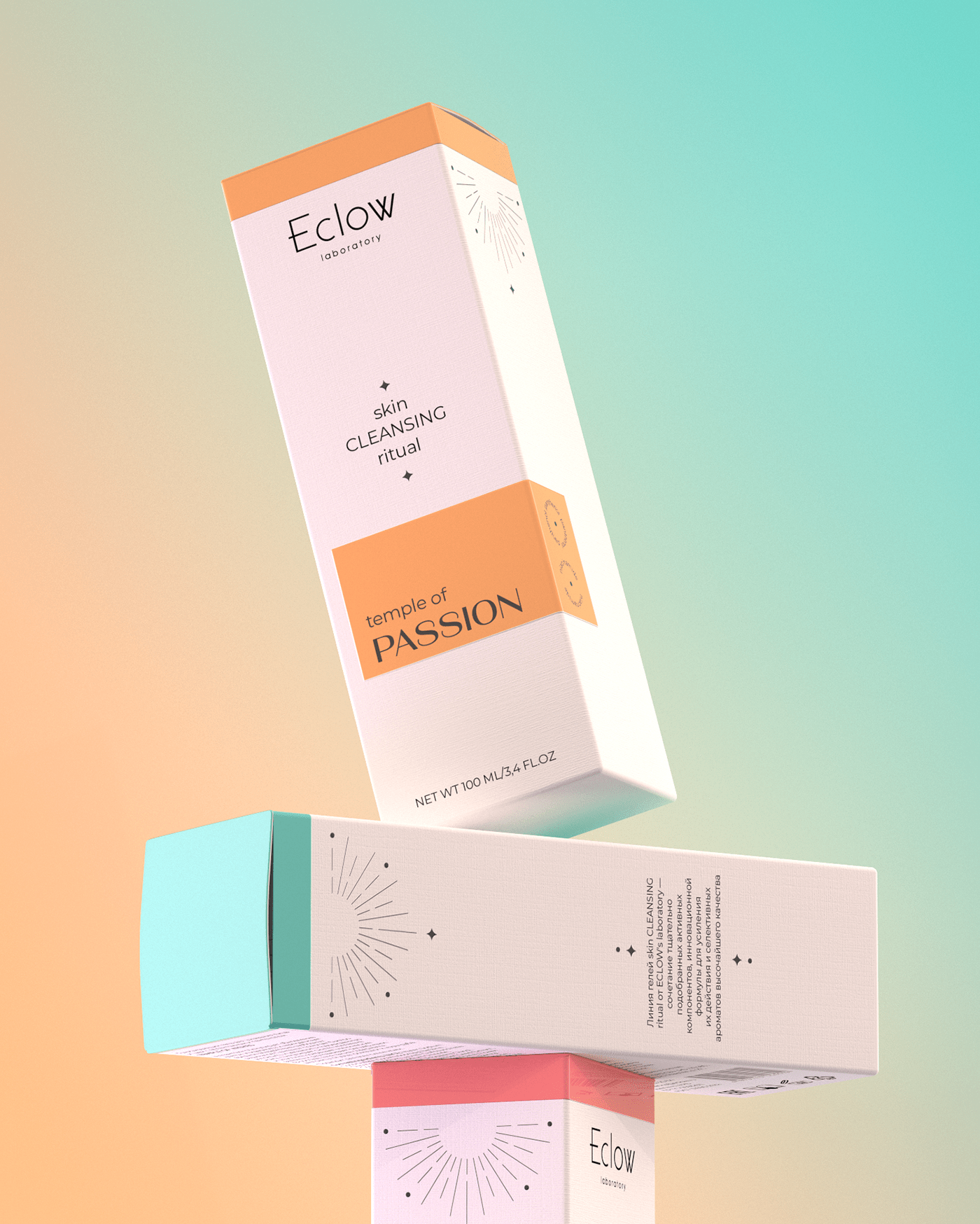 Eclow laboratory. Care cosmetics. Packaging. Packaging — Изображение №17 — Брендинг на Dprofile