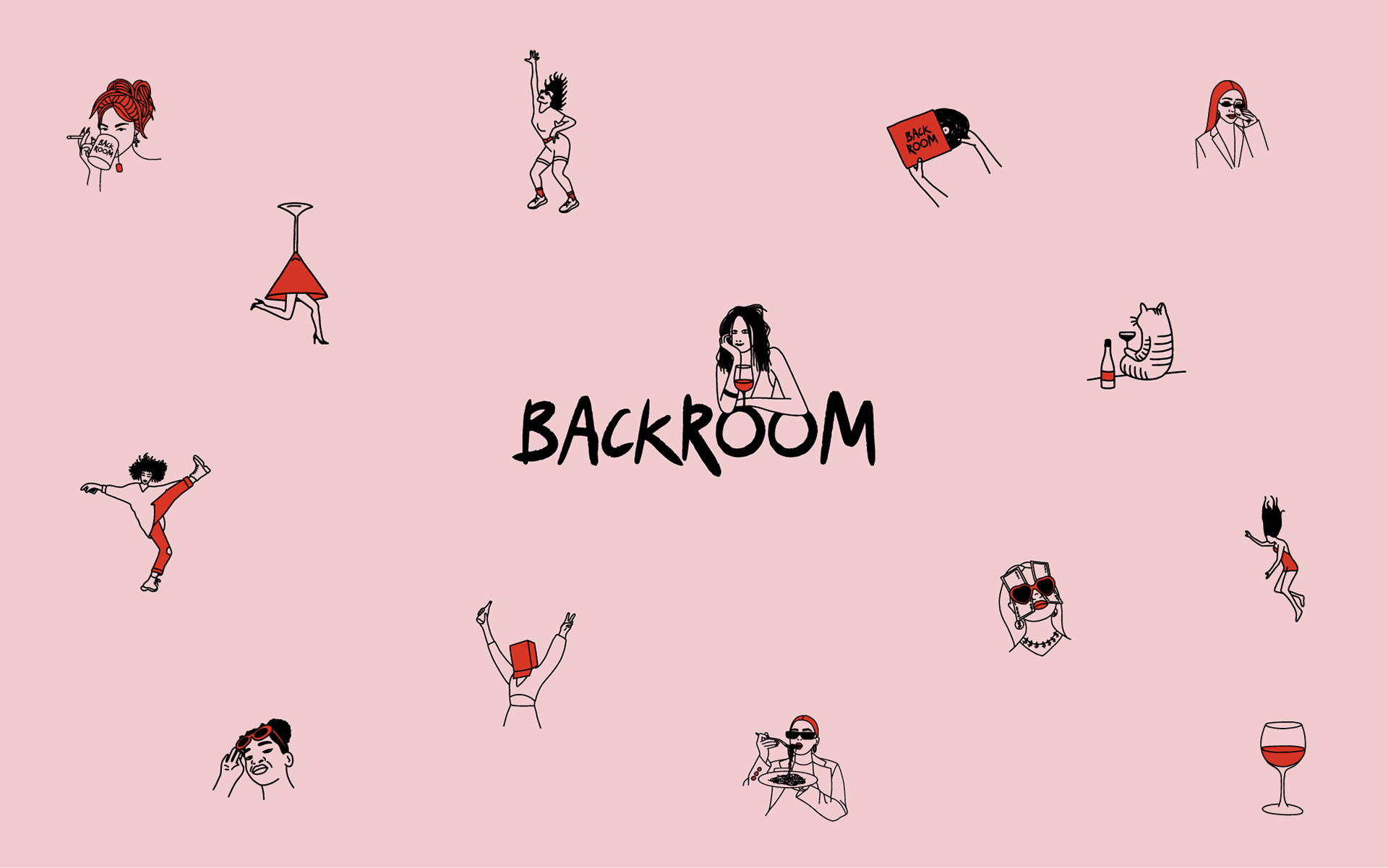 Backroom. Bar brand identity — Изображение №2 — Брендинг на Dprofile