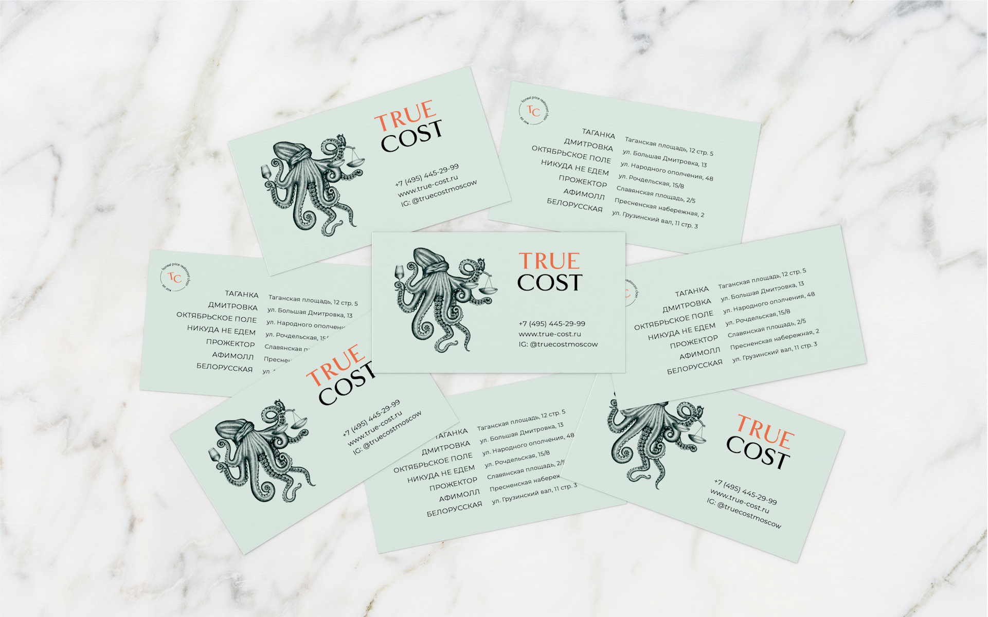 TrueCost ― Restaurant brand identity — Изображение №18 — Брендинг, Иллюстрация на Dprofile