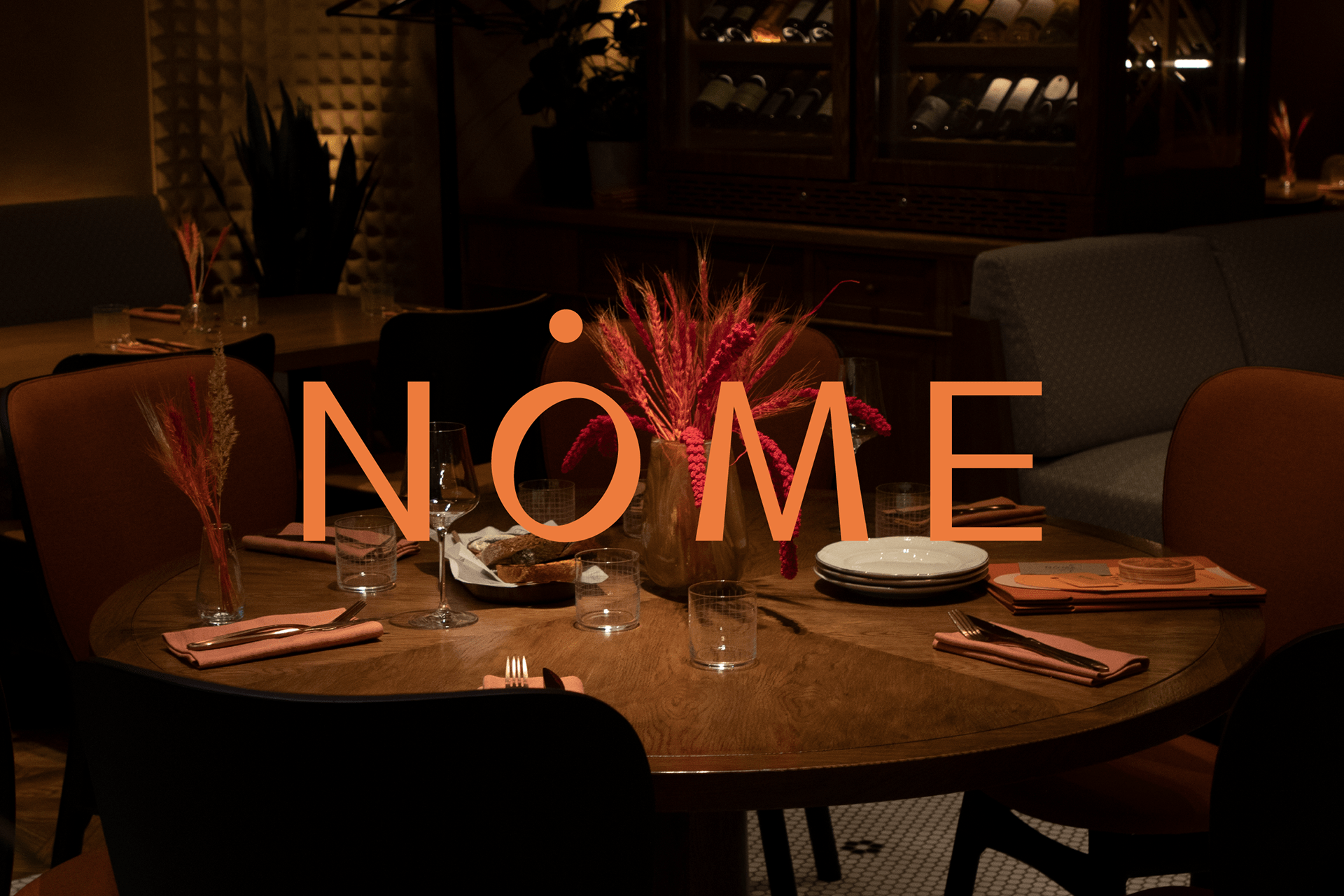 Nome ― Restaurant brand identity — Изображение №1 — Брендинг, Иллюстрация на Dprofile