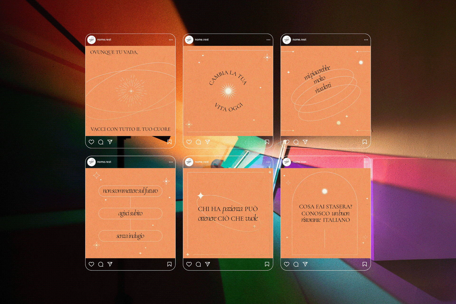 Nome ― Restaurant brand identity — Изображение №29 — Брендинг, Иллюстрация на Dprofile