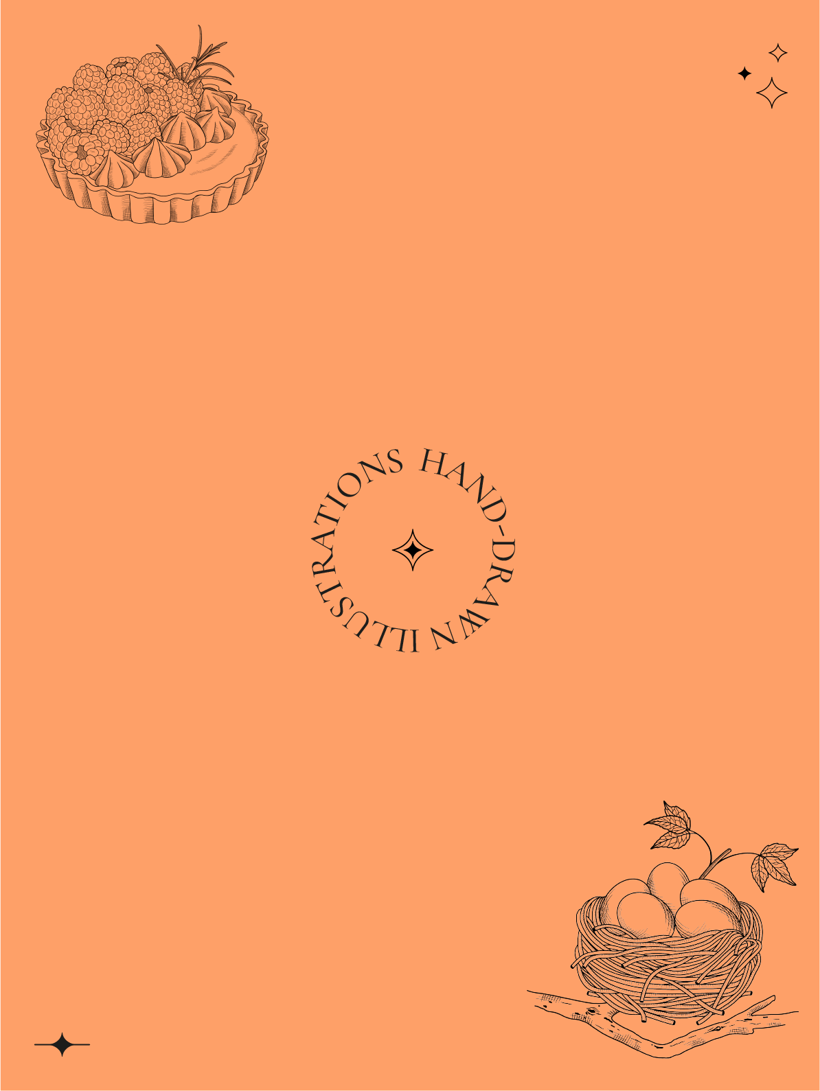 Nome ― Restaurant brand identity — Изображение №17 — Брендинг, Иллюстрация на Dprofile