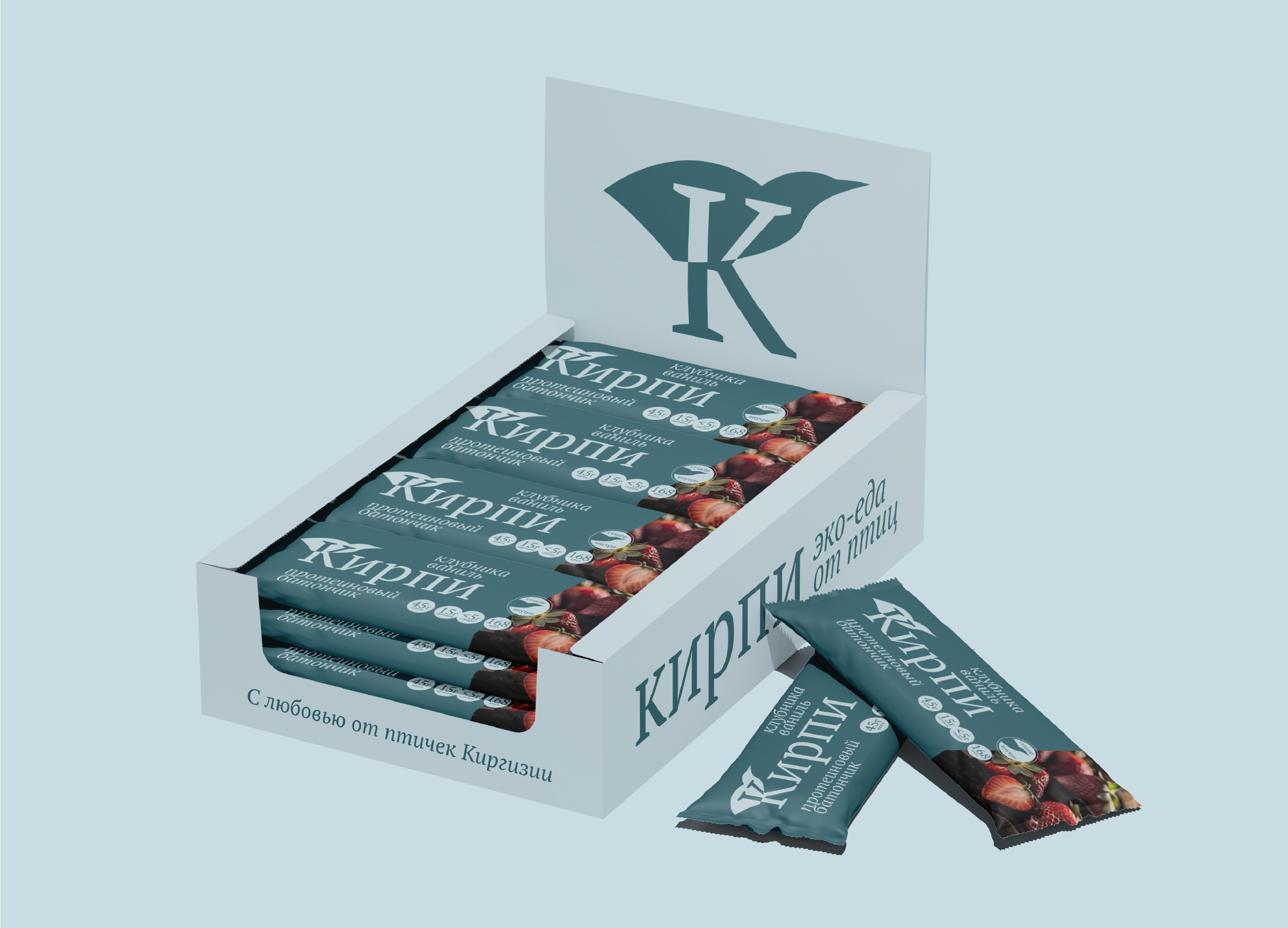 Кирпи — Эко-еда от птиц Киргизии — Изображение №8 — Брендинг на Dprofile