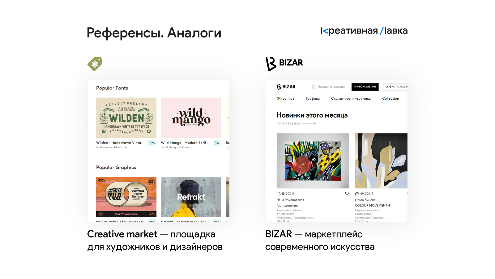 Креативная Лавка — Изображение №2 — Интерфейсы на Dprofile