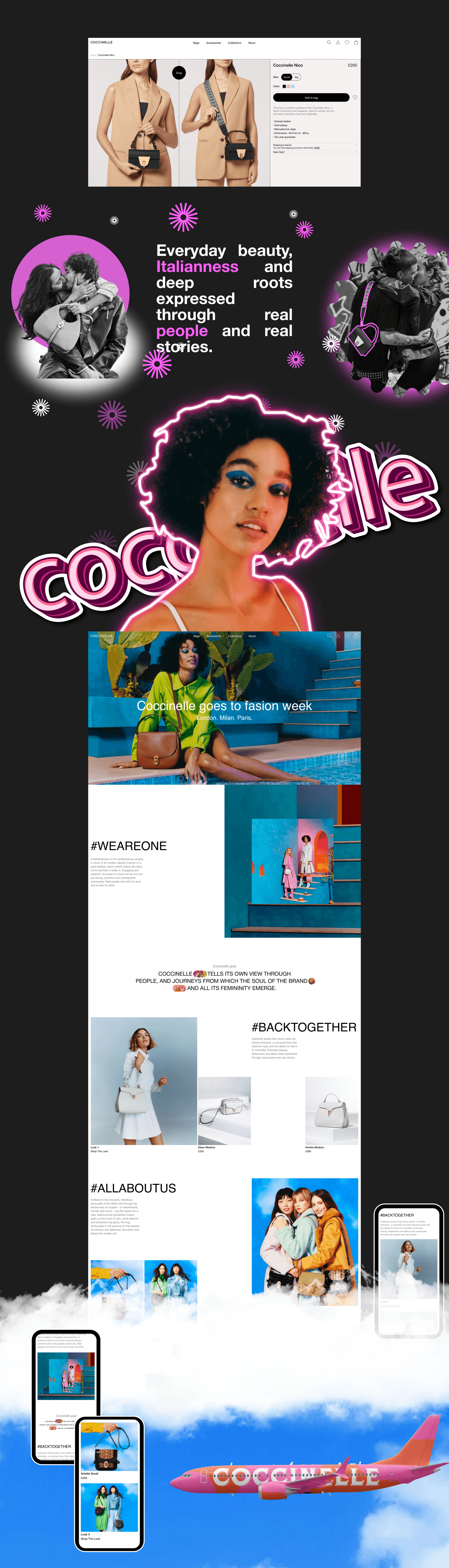 Coccinelle | E-commerce — Изображение №4 — Интерфейсы на Dprofile