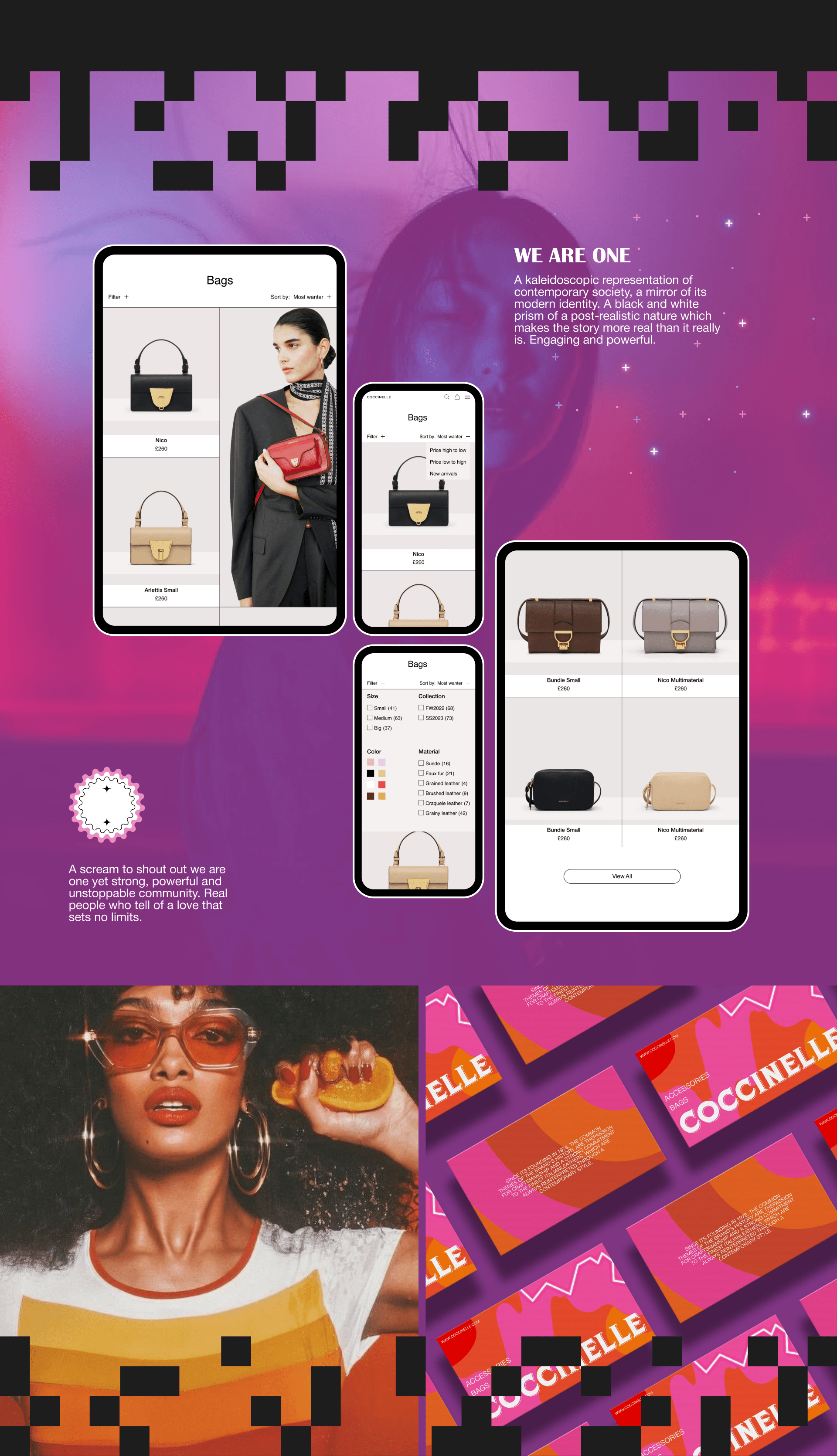 Coccinelle | E-commerce — Изображение №3 — Интерфейсы на Dprofile