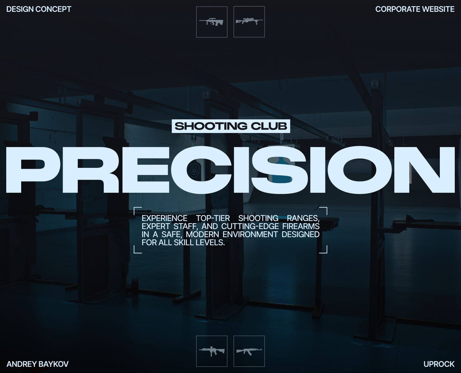 PRECISION [Corporate Website] — Интерфейсы на Dprofile