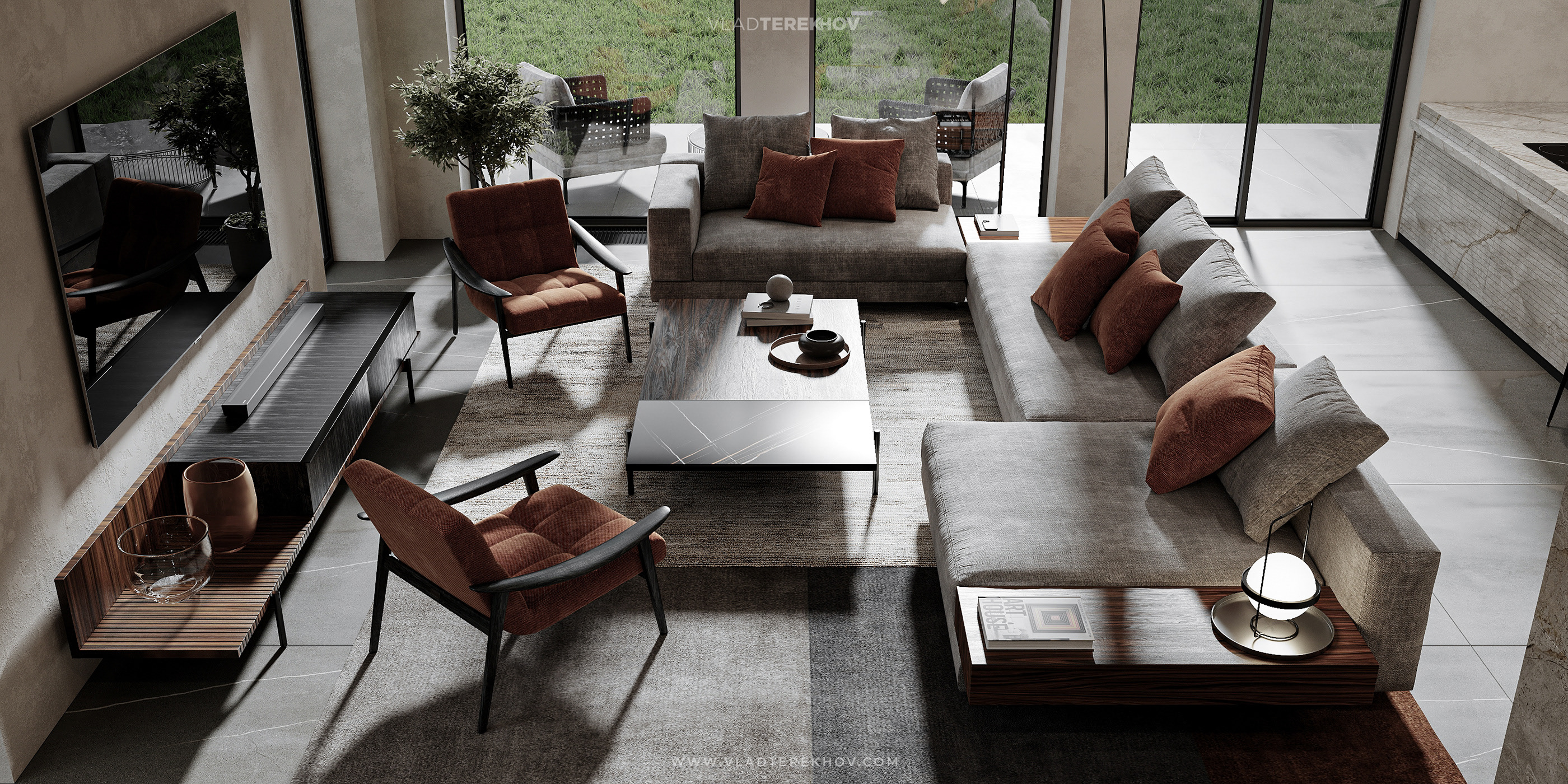 TOWNHOUSE ON STARONIKOLSKY — Изображение №9 — 3D на Dprofile