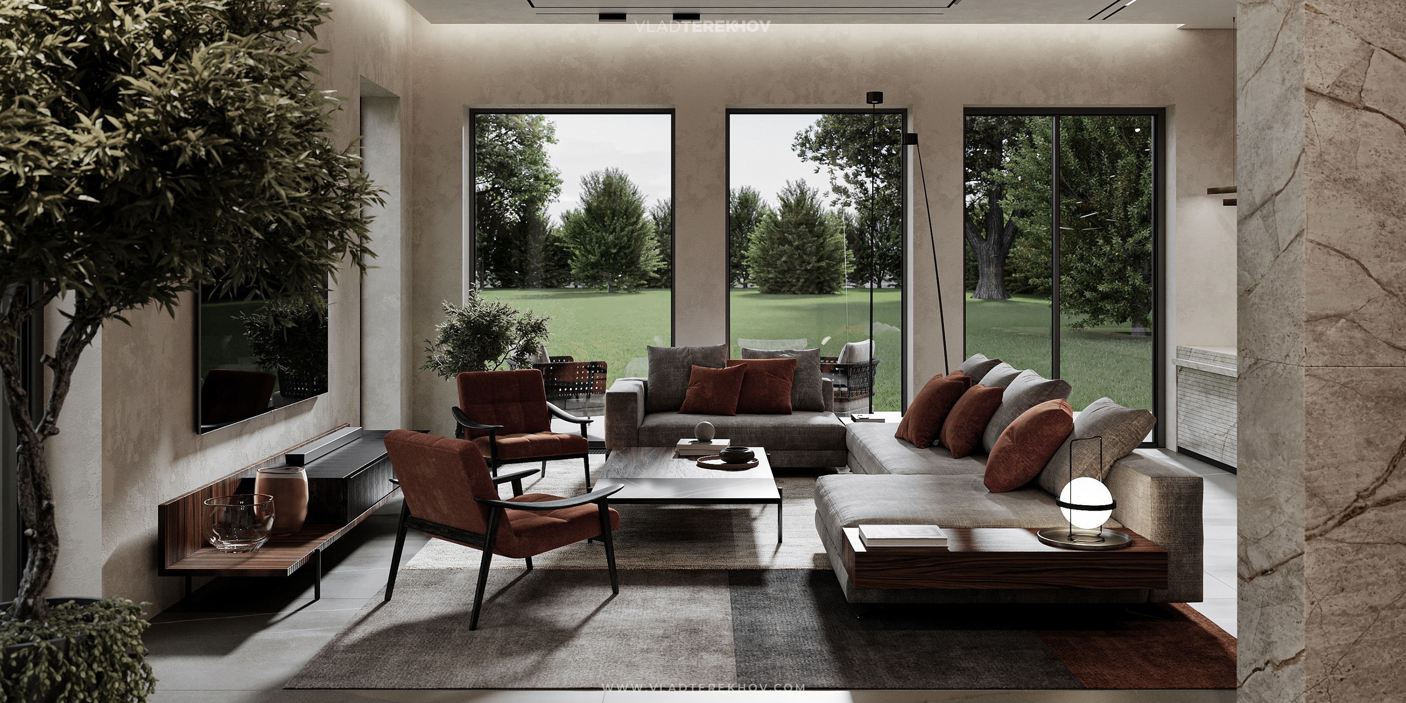 TOWNHOUSE ON STARONIKOLSKY — Изображение №2 — 3D на Dprofile