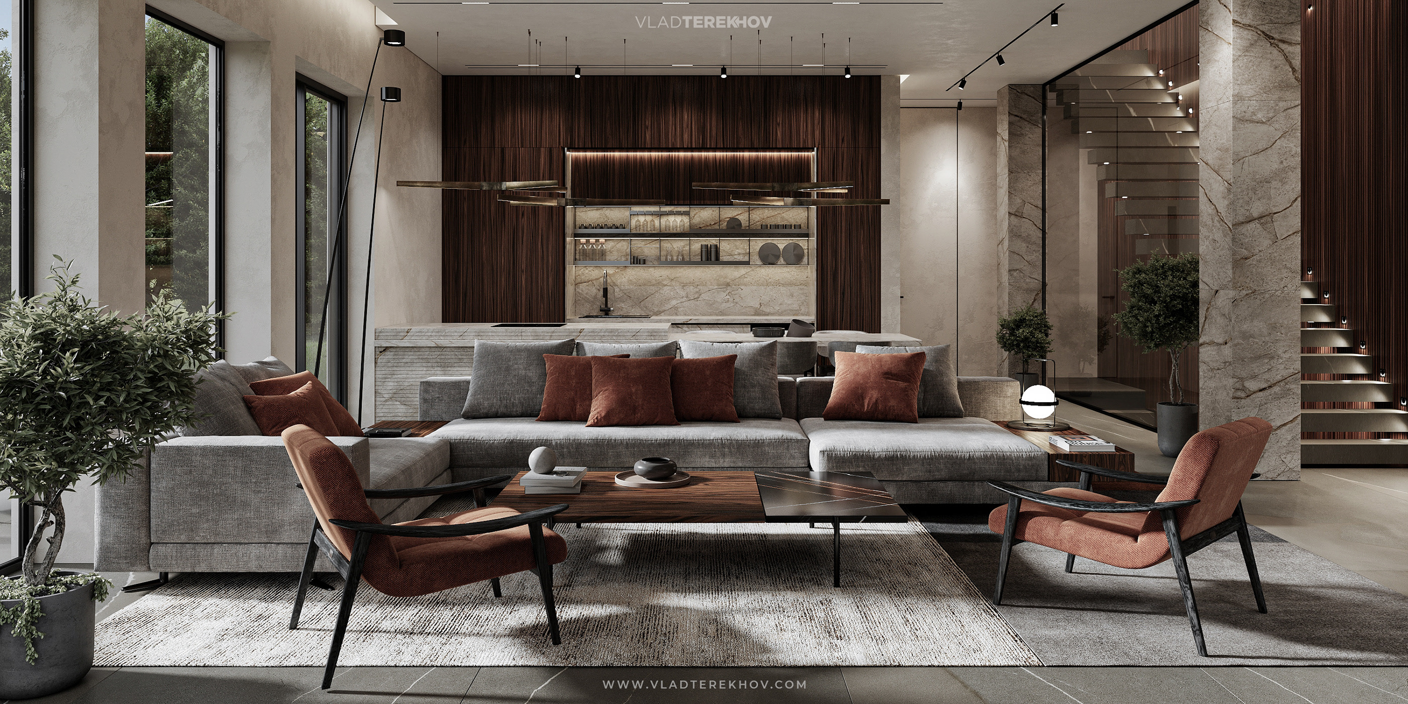 TOWNHOUSE ON STARONIKOLSKY — Изображение №1 — 3D на Dprofile